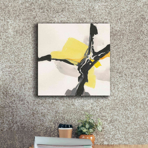 Image of 'Creamy Yellow III' by Chris Paschke, Canvas Wall Art,18 x 18