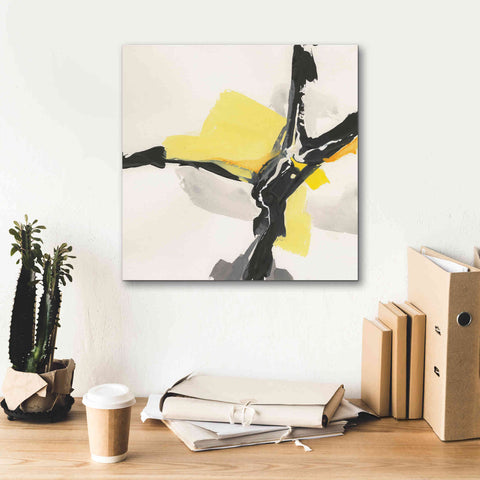 Image of 'Creamy Yellow III' by Chris Paschke, Canvas Wall Art,18 x 18