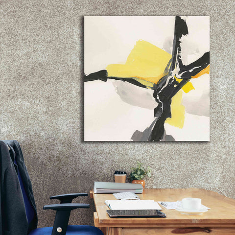 Image of 'Creamy Yellow III' by Chris Paschke, Canvas Wall Art,37 x 37