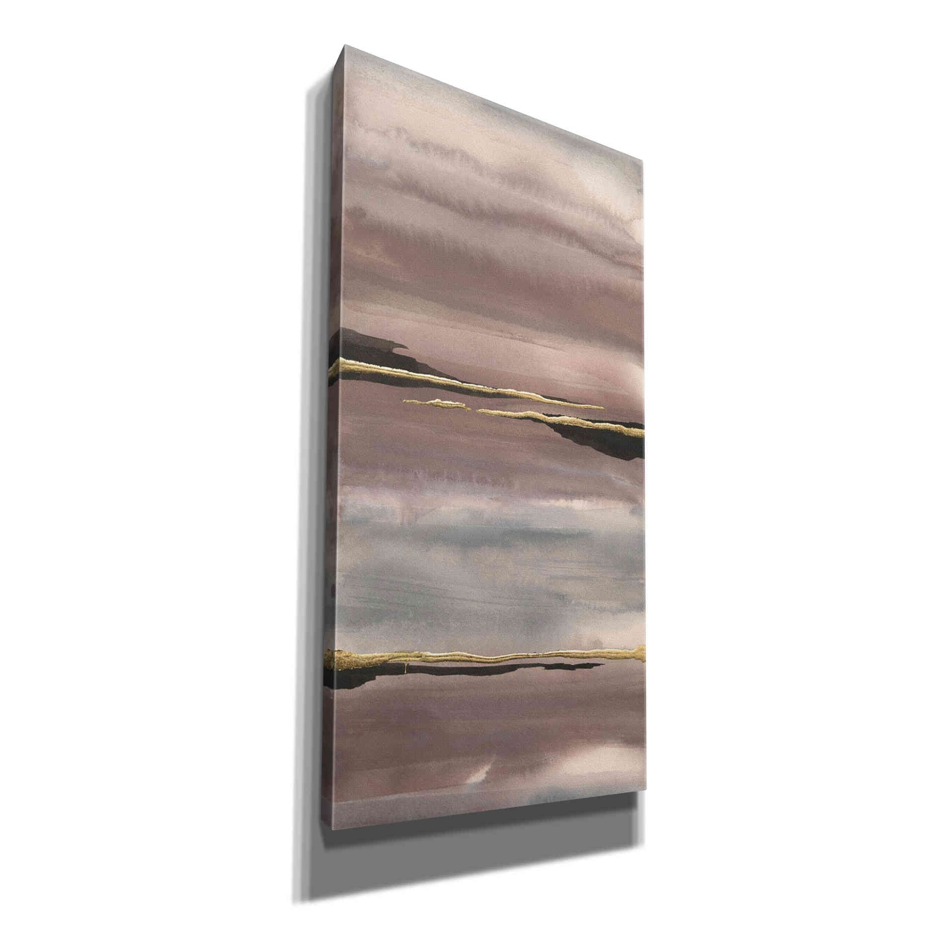'Gilded Morning Fog III' by Chris Paschke, Canvas Wall Art