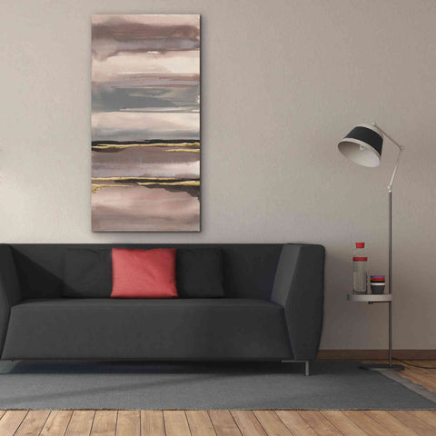 Image of 'Gilded Morning Fog IV' by Chris Paschke, Canvas Wall Art,30 x 60