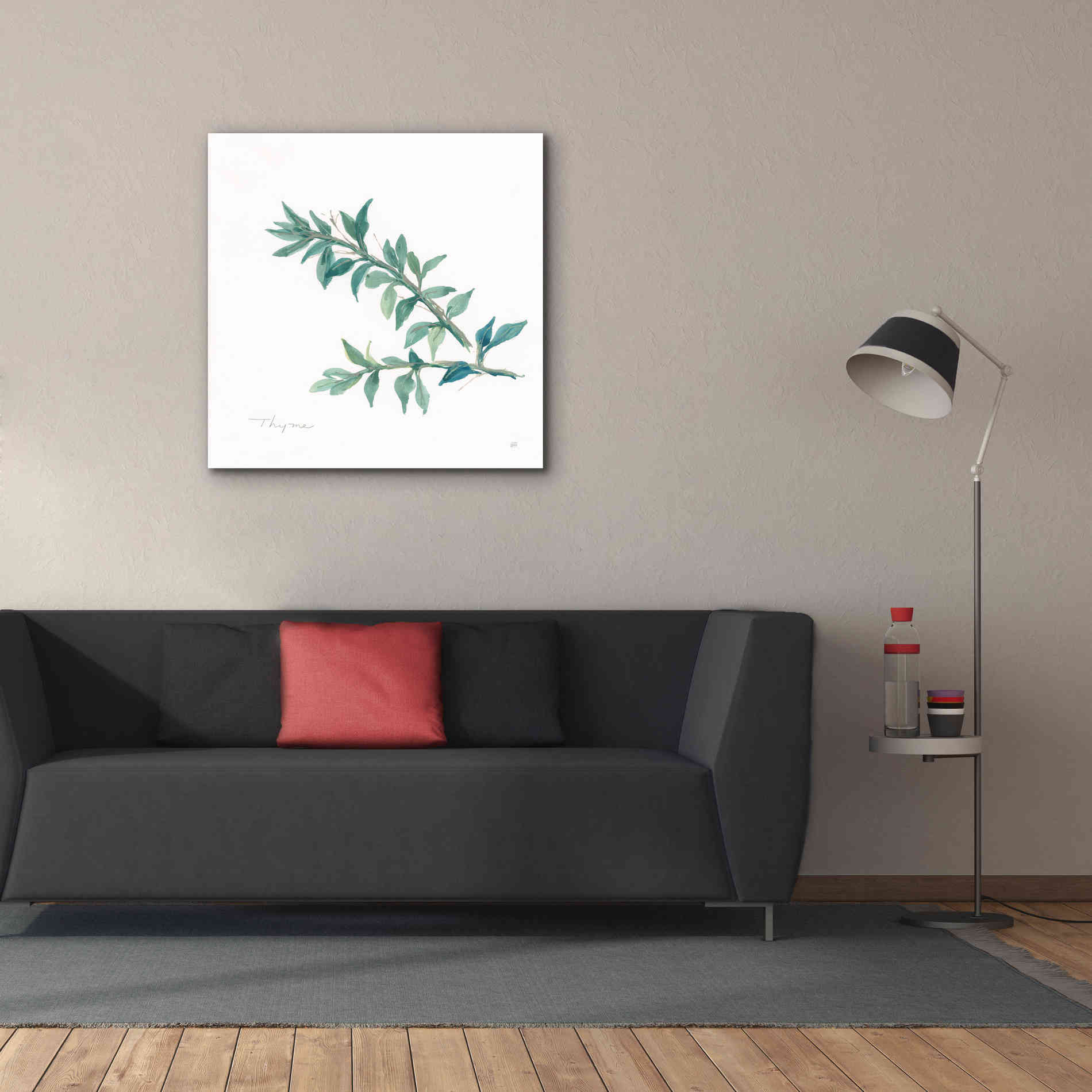 'Thyme' by Chris Paschke, Canvas Wall Art,37 x 37