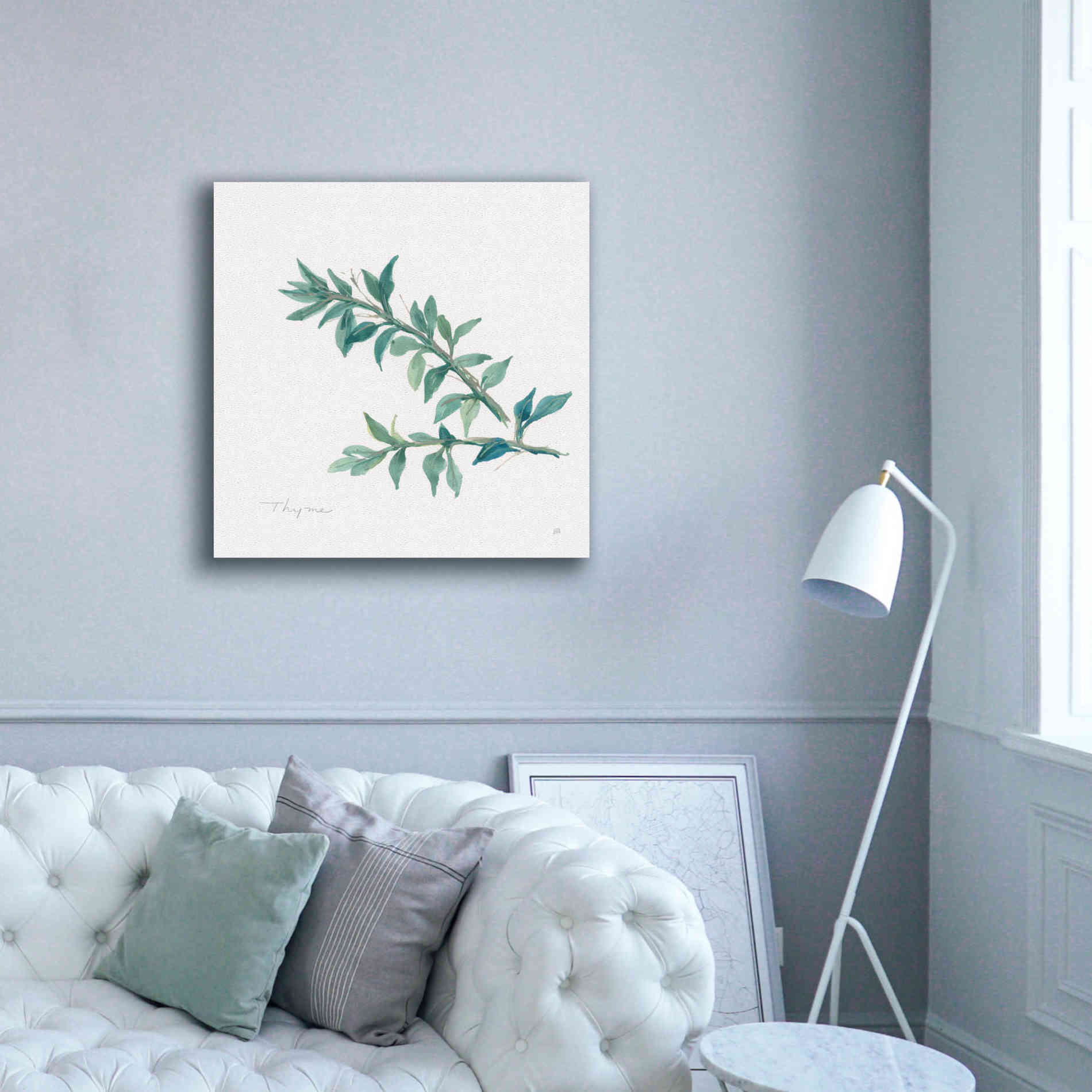 'Thyme' by Chris Paschke, Canvas Wall Art,37 x 37