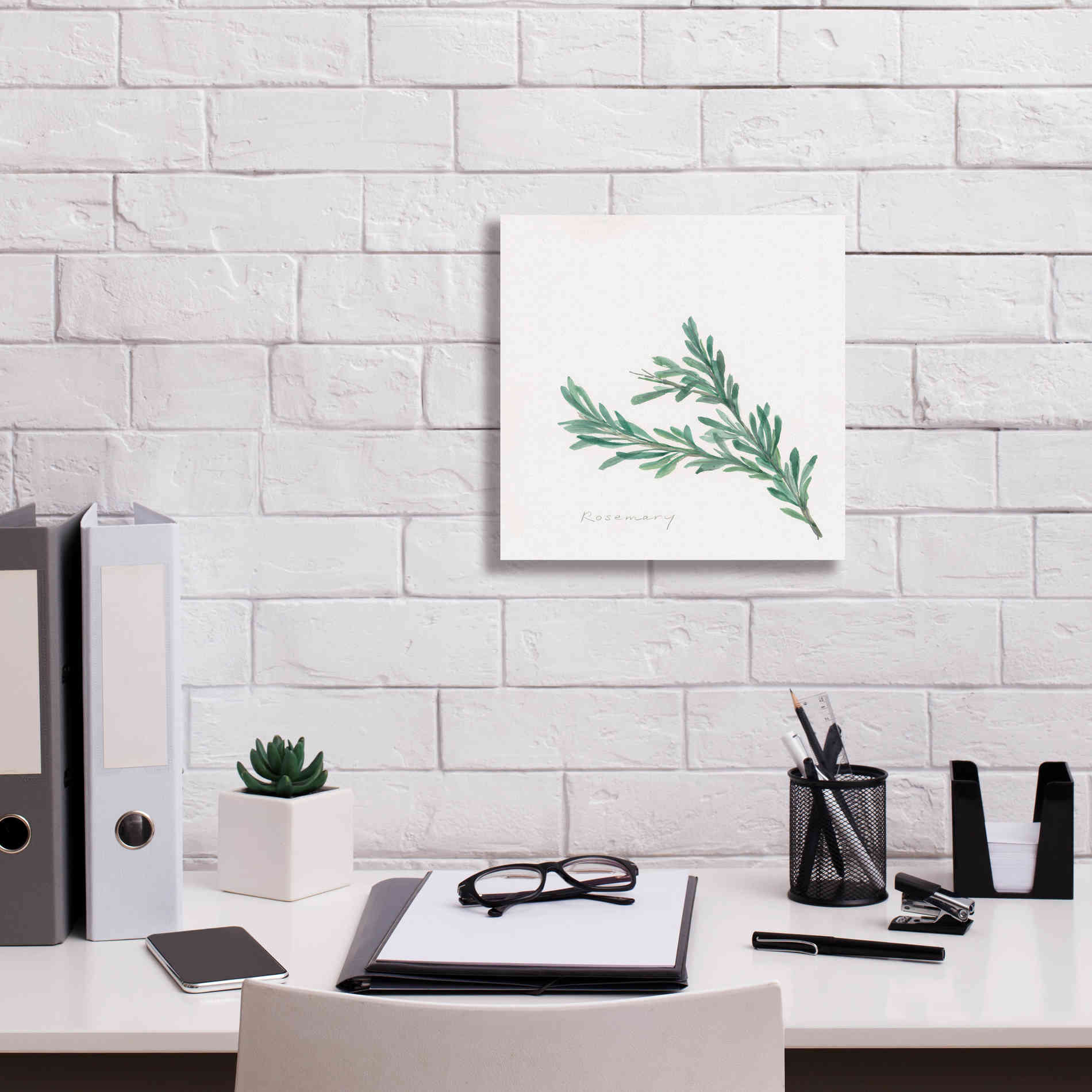 'Rosemary' by Chris Paschke, Canvas Wall Art,12 x 12