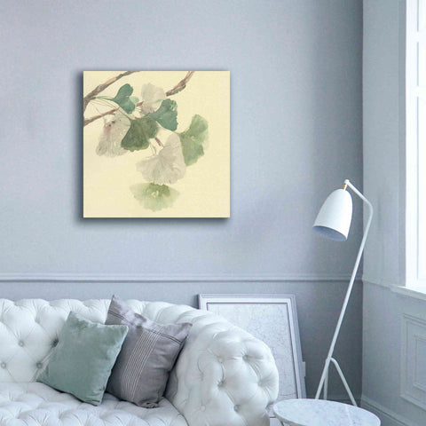 Image of 'Gingko Leaves I' by Chris Paschke, Canvas Wall Art,37 x 37