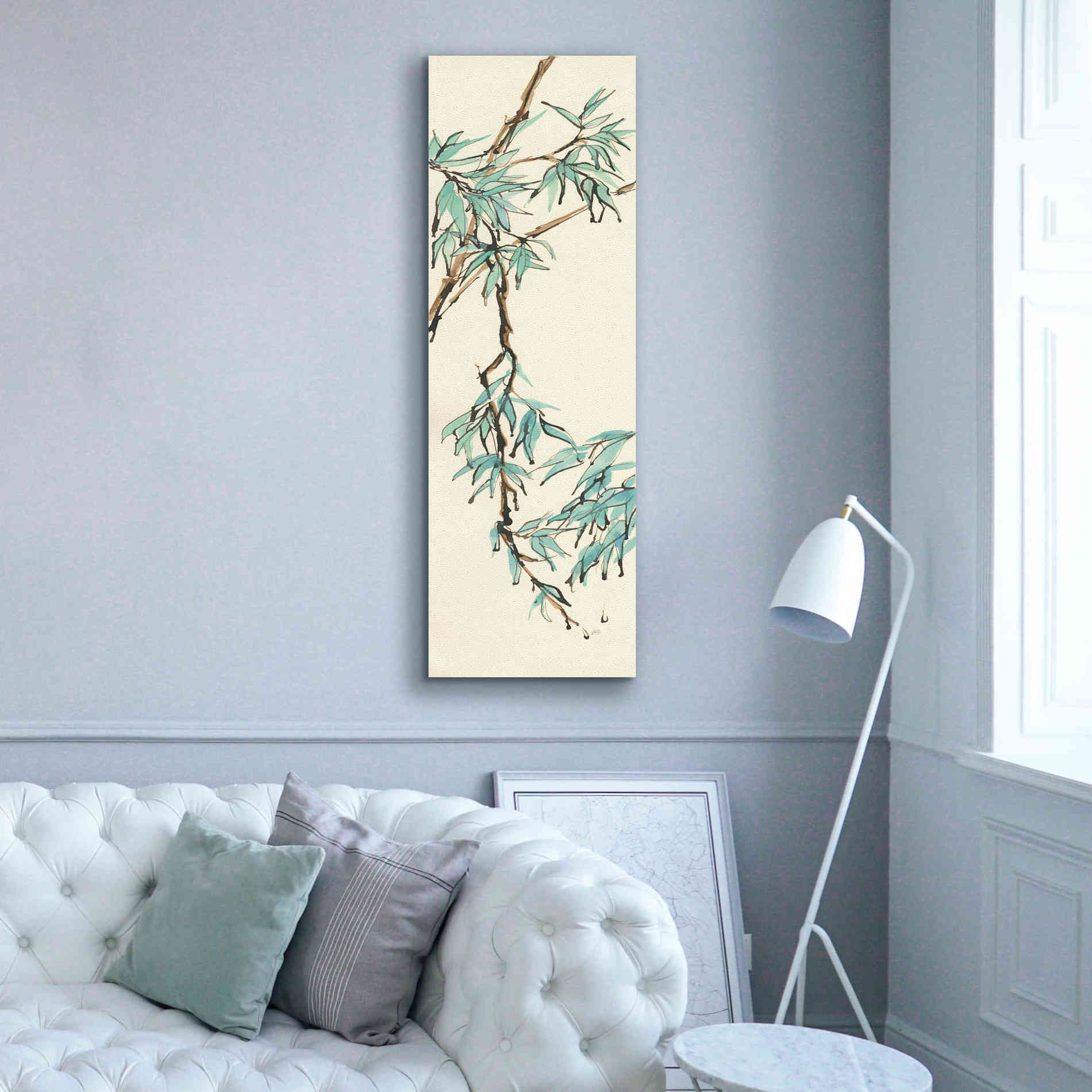 'Summer Bamboo II' by Chris Paschke, Canvas Wall Art,20 x 60