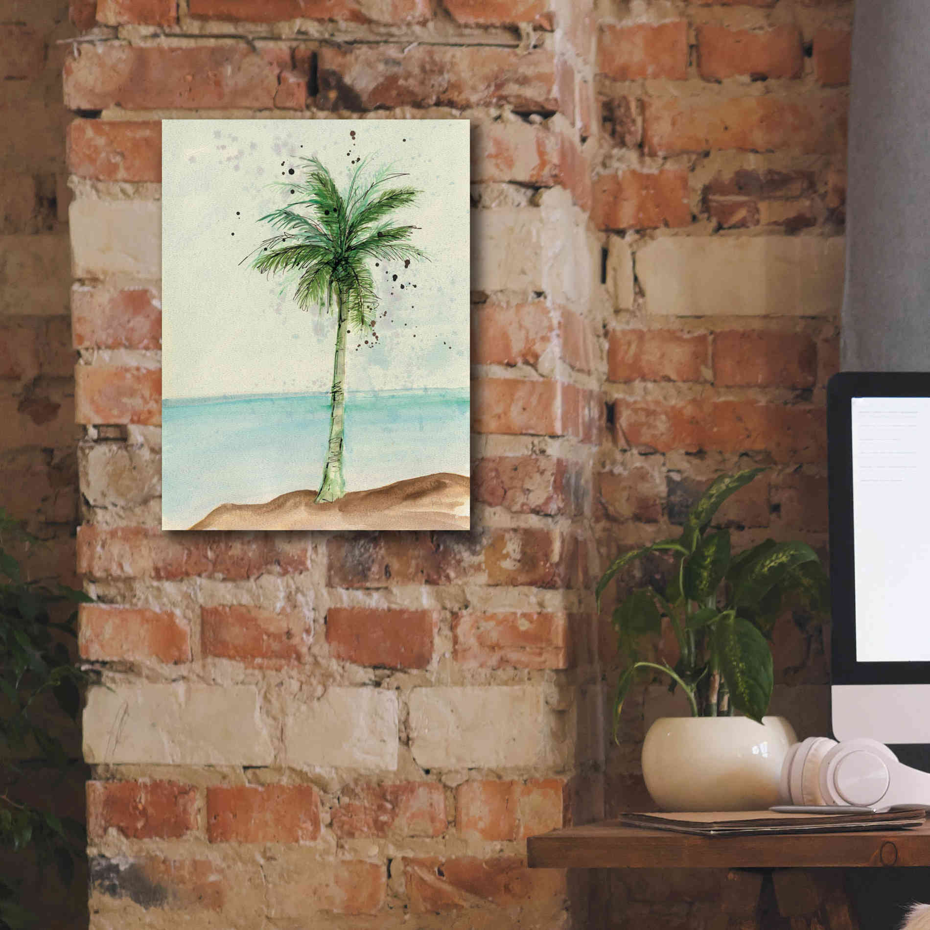 'African Oil Palm I' by Chris Paschke, Canvas Wall Art,12 x 16