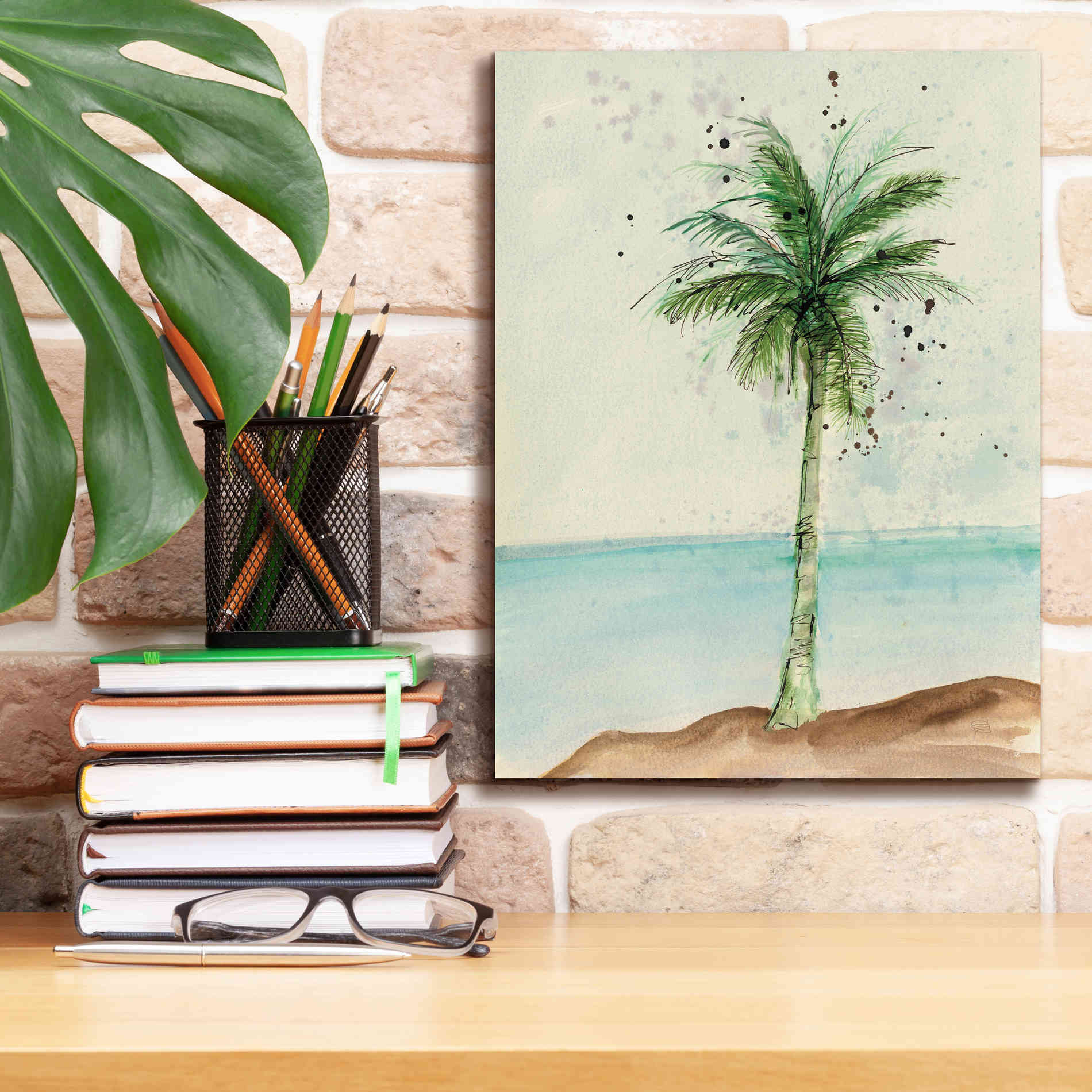 'African Oil Palm I' by Chris Paschke, Canvas Wall Art,12 x 16