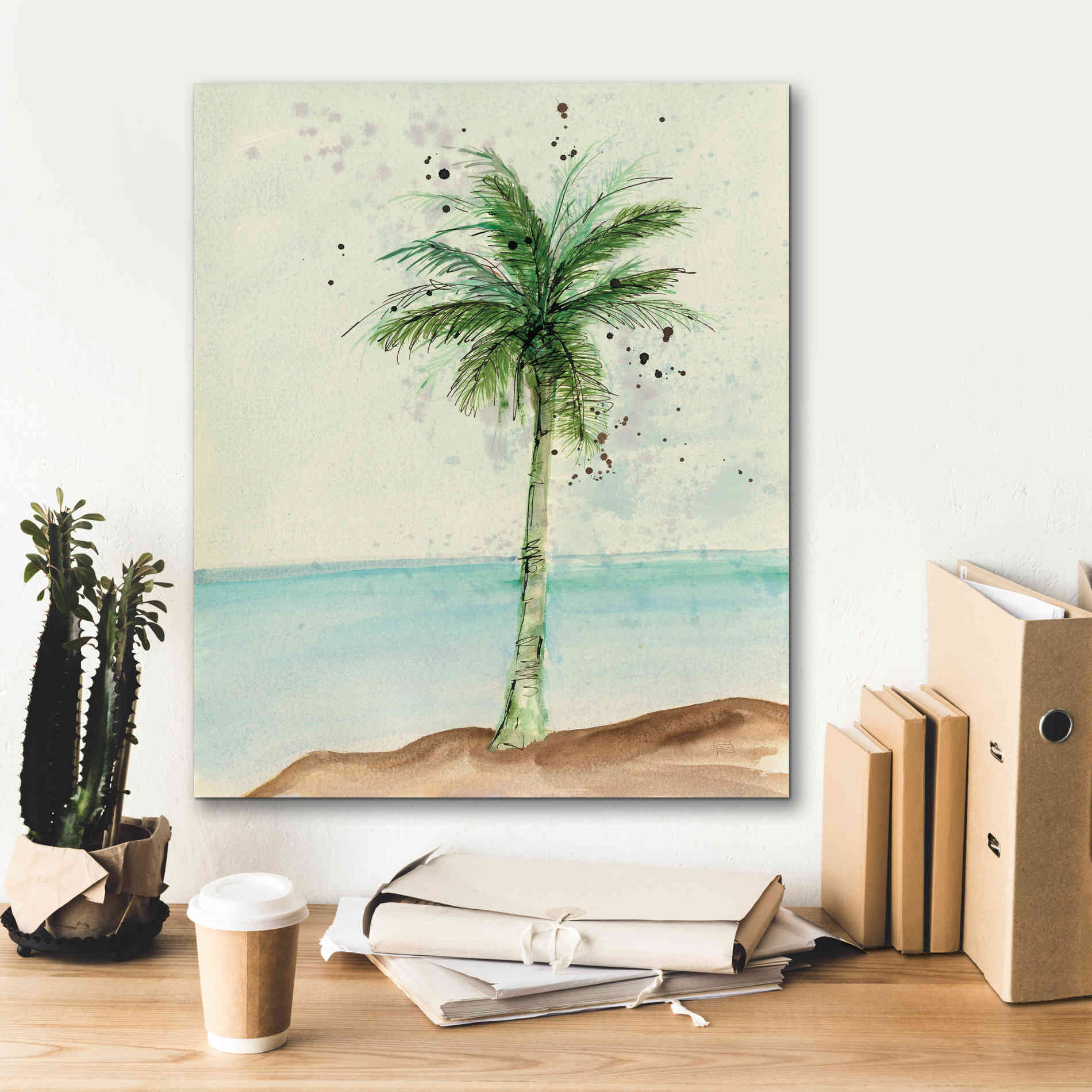 'African Oil Palm I' by Chris Paschke, Canvas Wall Art,20 x 24