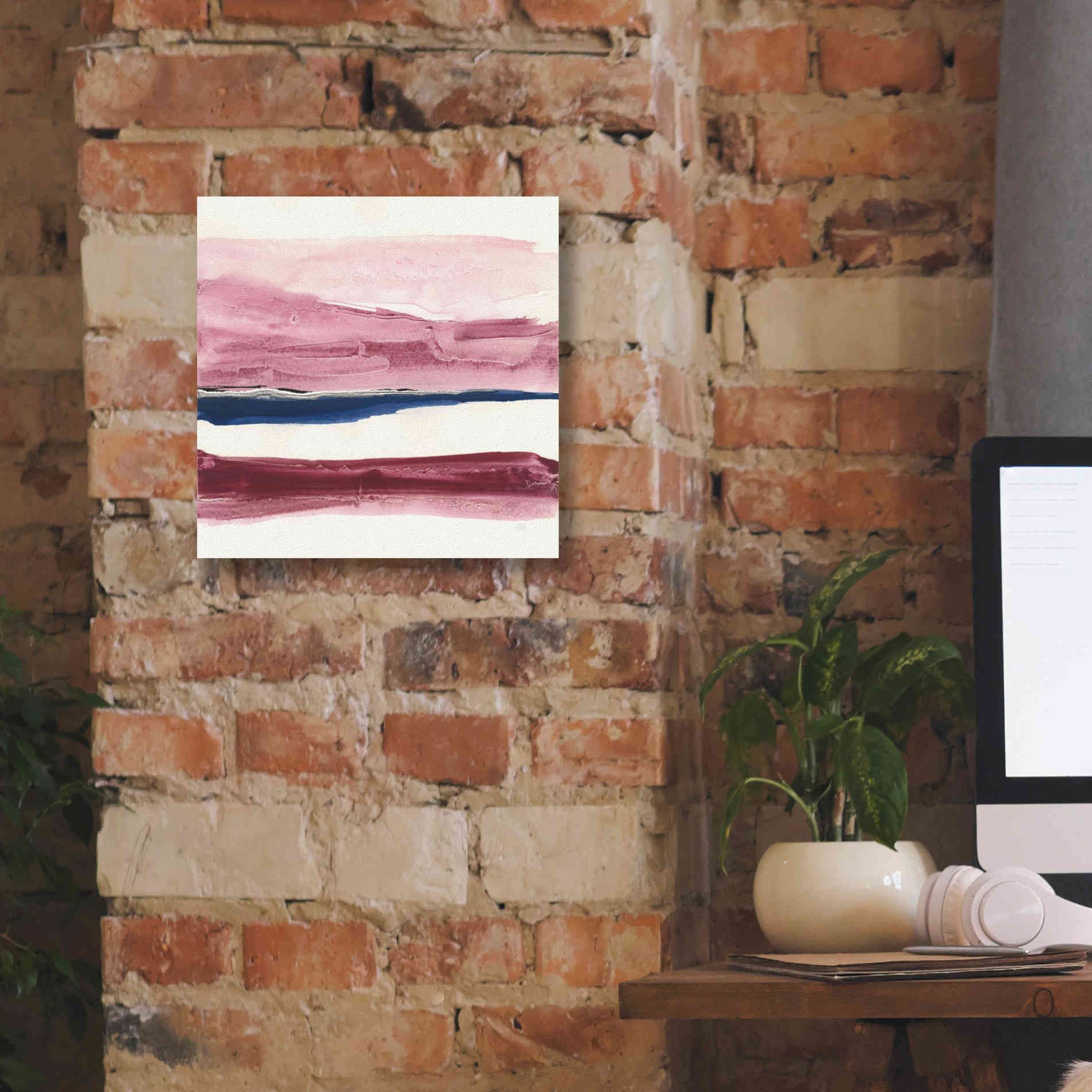 'Patch of Indigo I' by Chris Paschke, Canvas Wall Art,12 x 12