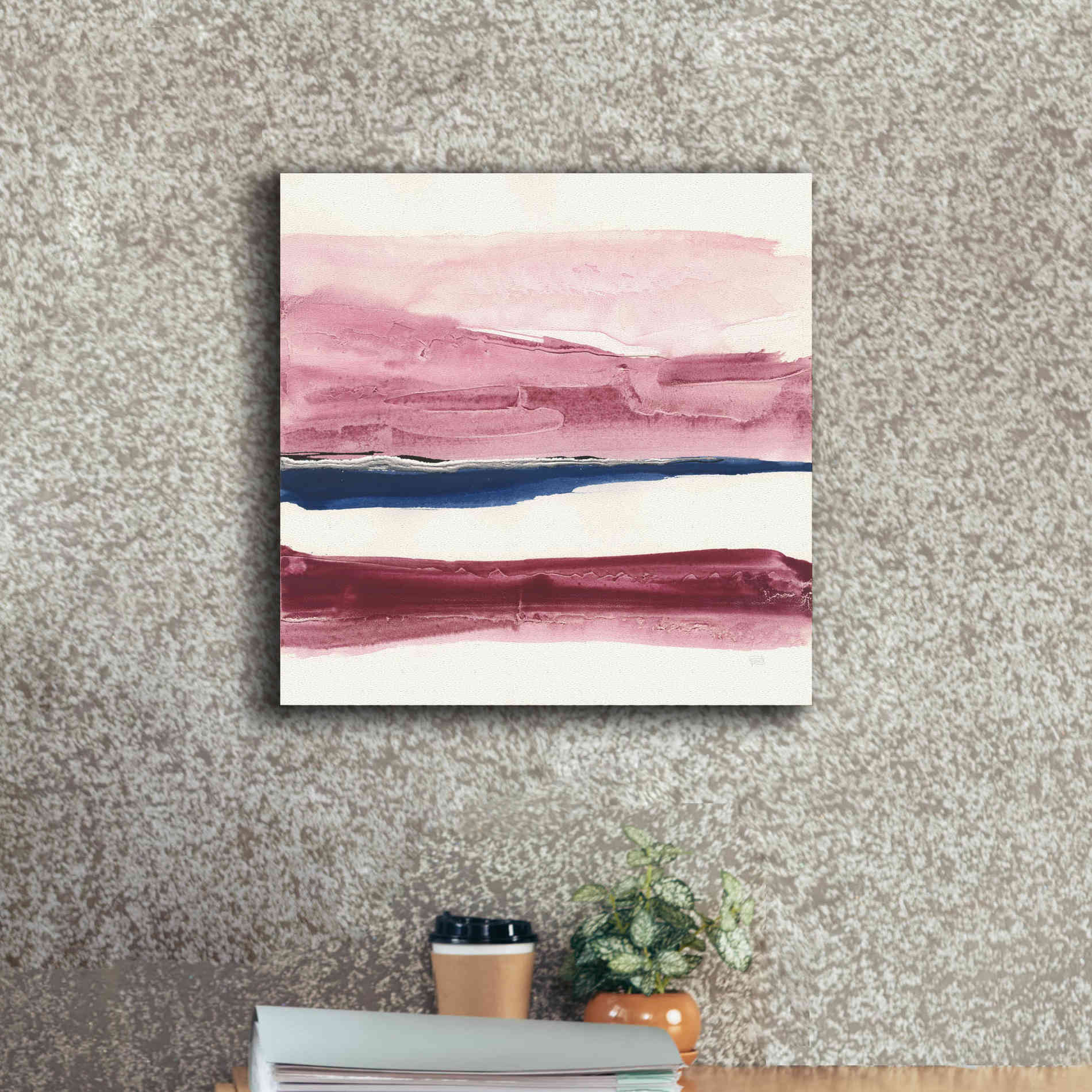 'Patch of Indigo I' by Chris Paschke, Canvas Wall Art,18 x 18