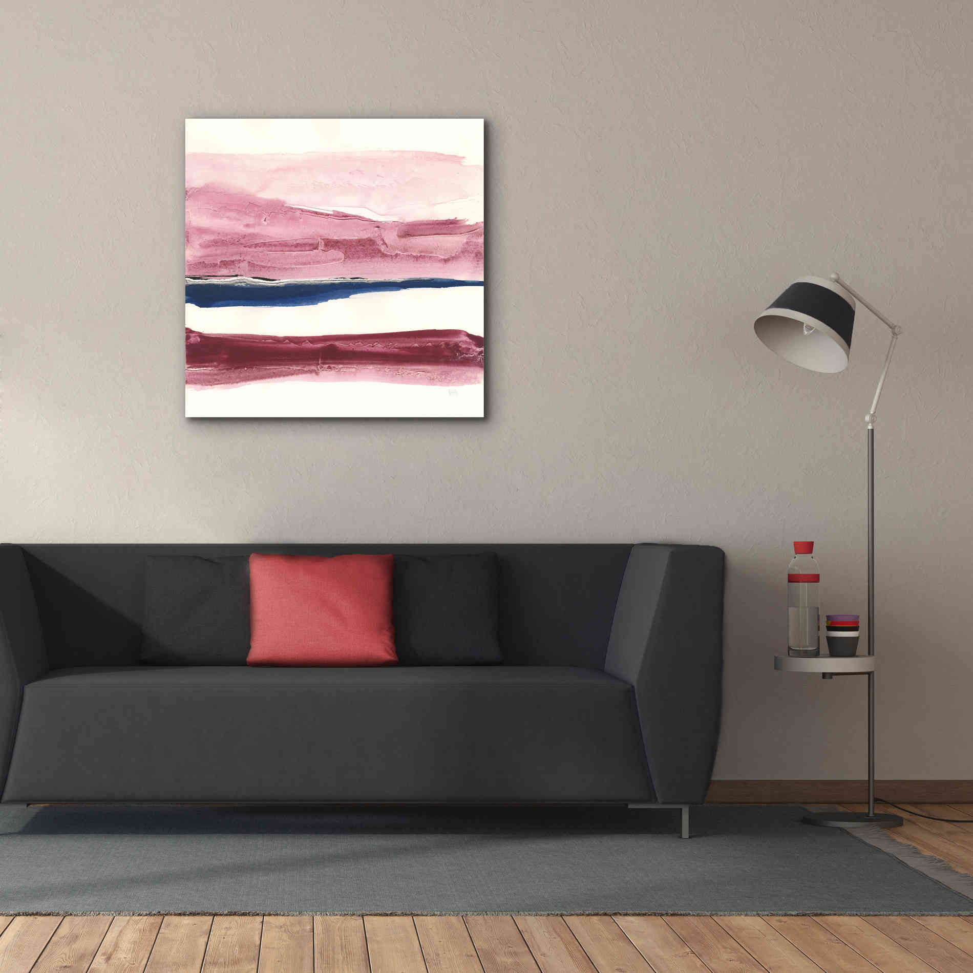 'Patch of Indigo I' by Chris Paschke, Canvas Wall Art,37 x 37