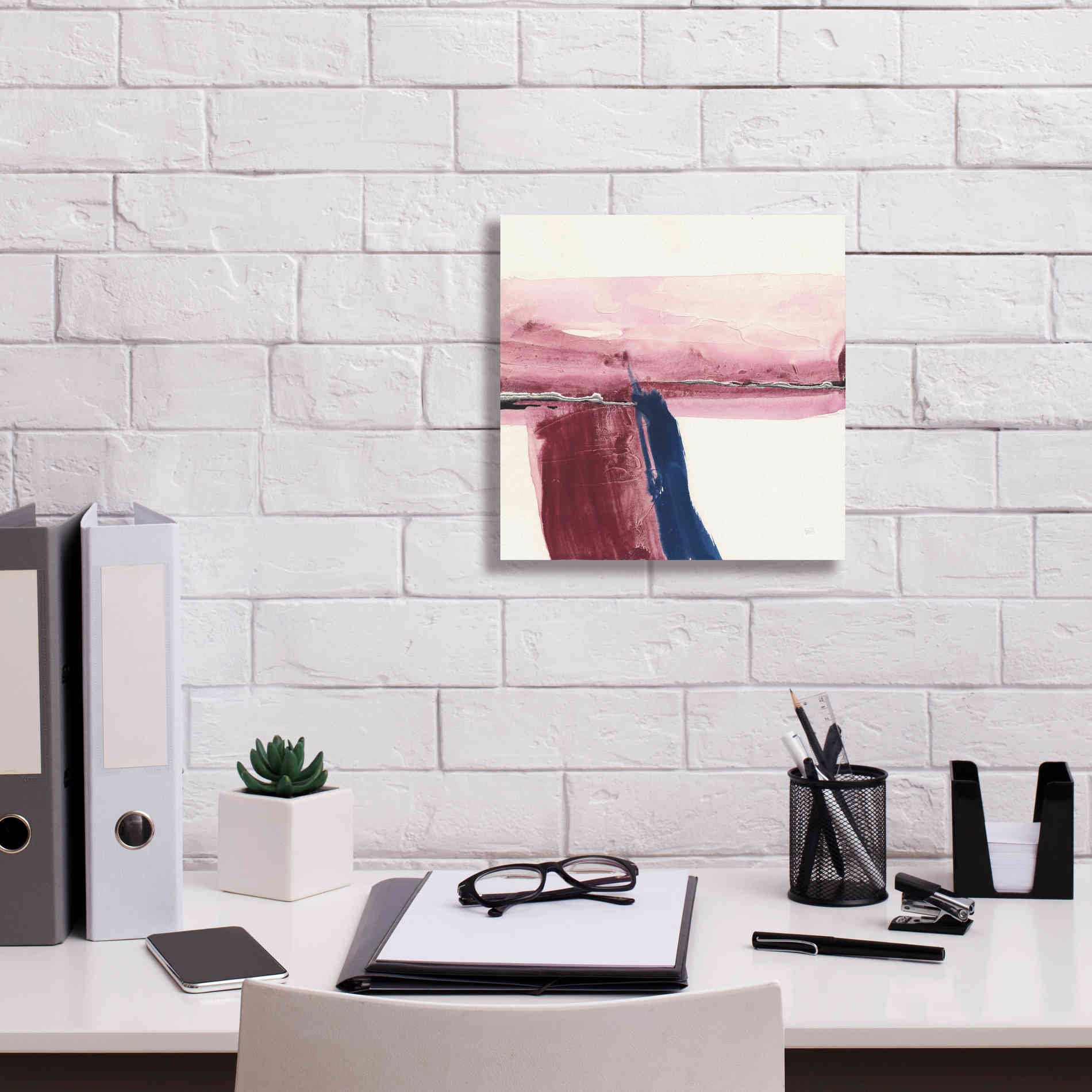 'Patch of Indigo II' by Chris Paschke, Canvas Wall Art,12 x 12