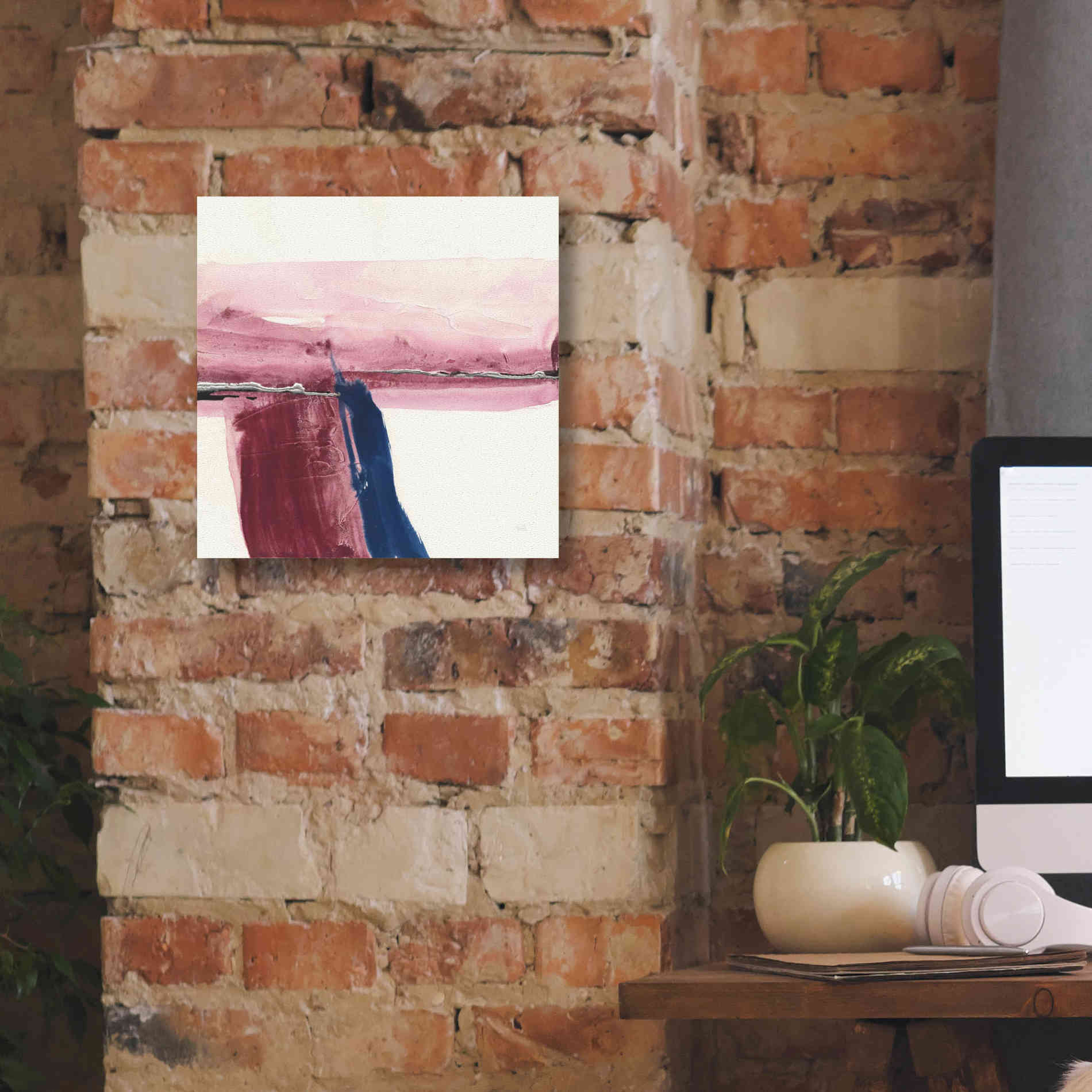 'Patch of Indigo II' by Chris Paschke, Canvas Wall Art,12 x 12