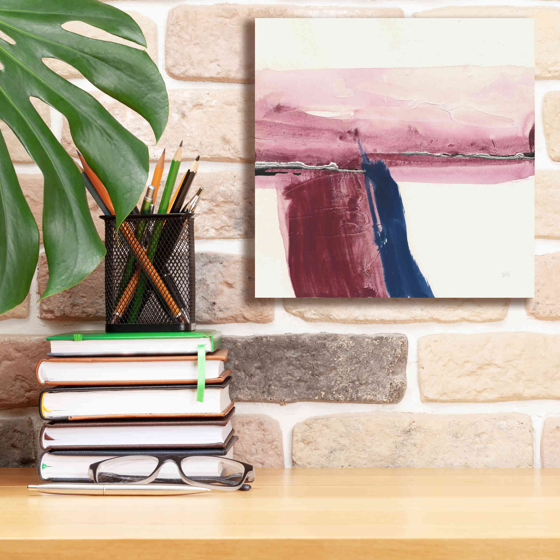 'Patch of Indigo II' by Chris Paschke, Canvas Wall Art,12 x 12