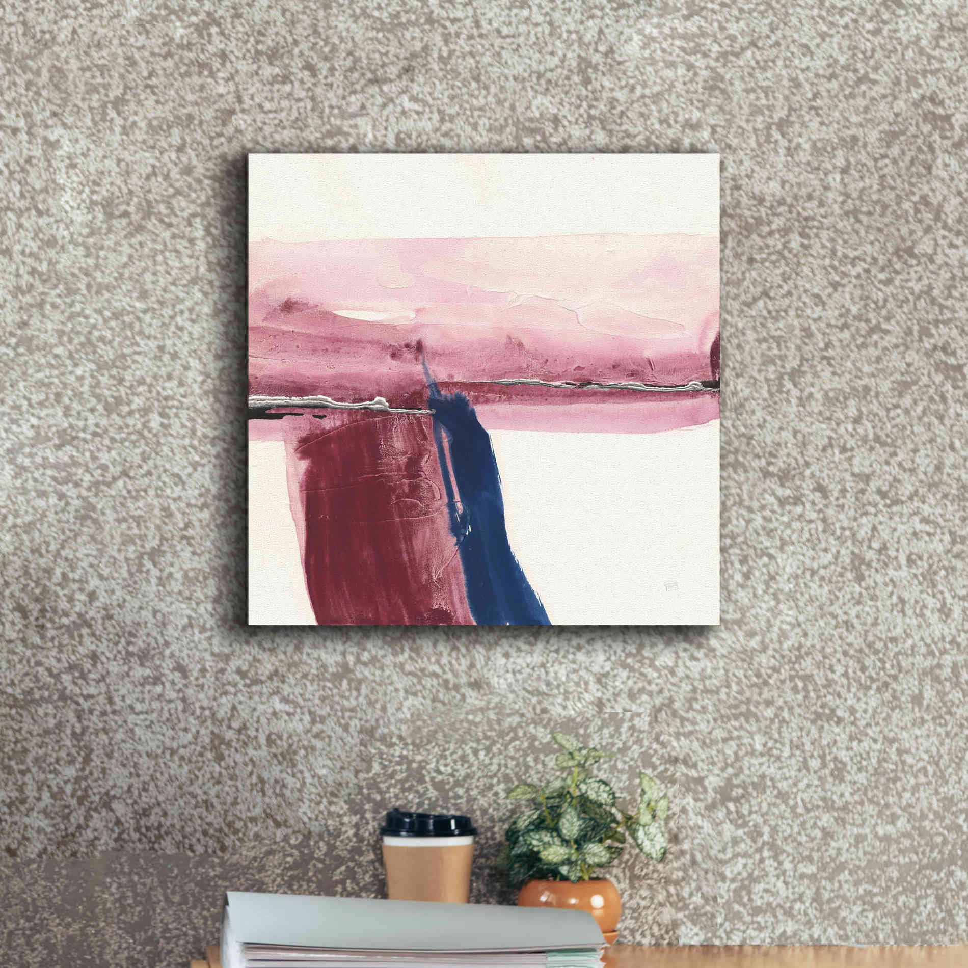 'Patch of Indigo II' by Chris Paschke, Canvas Wall Art,18 x 18