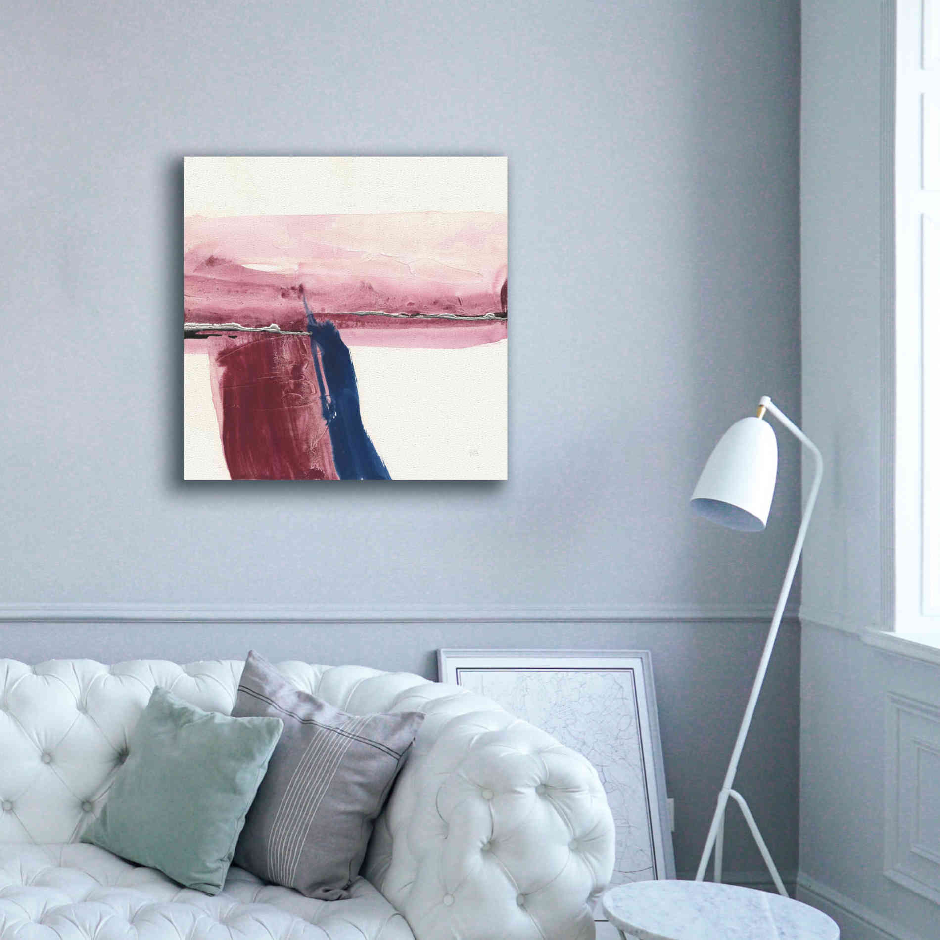 'Patch of Indigo II' by Chris Paschke, Canvas Wall Art,37 x 37