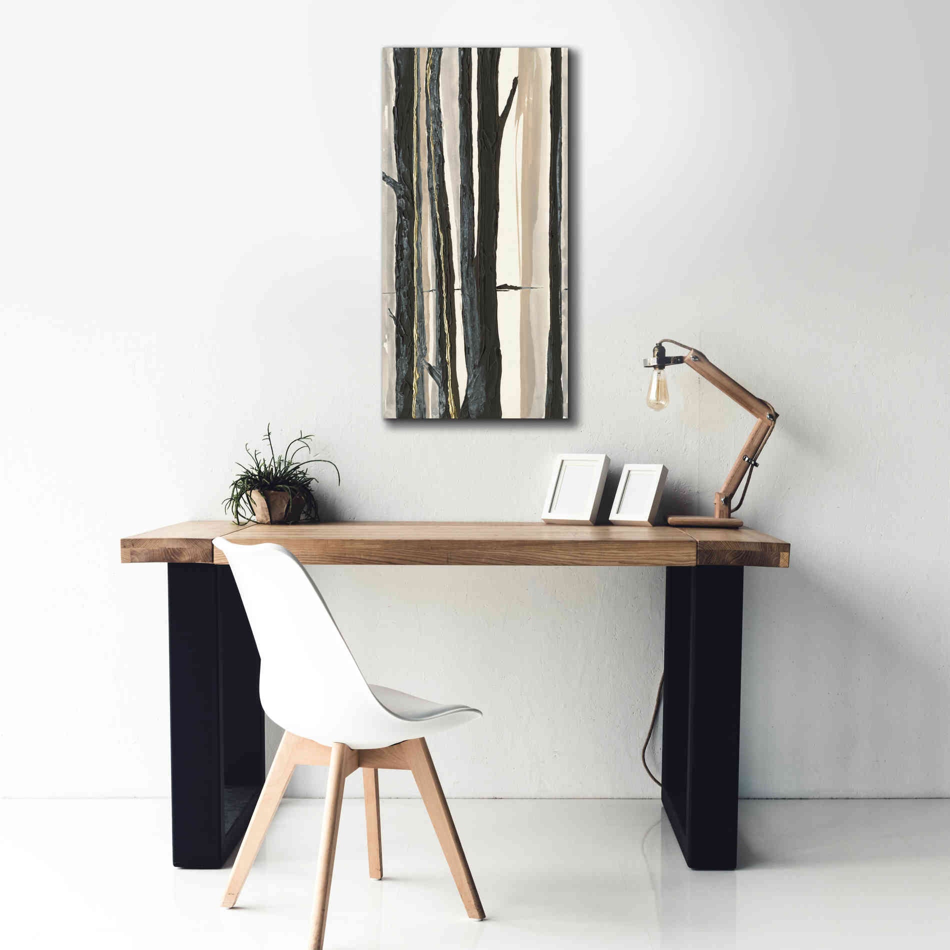 'Through the Trees I' by Chris Paschke, Canvas Wall Art,20 x 40