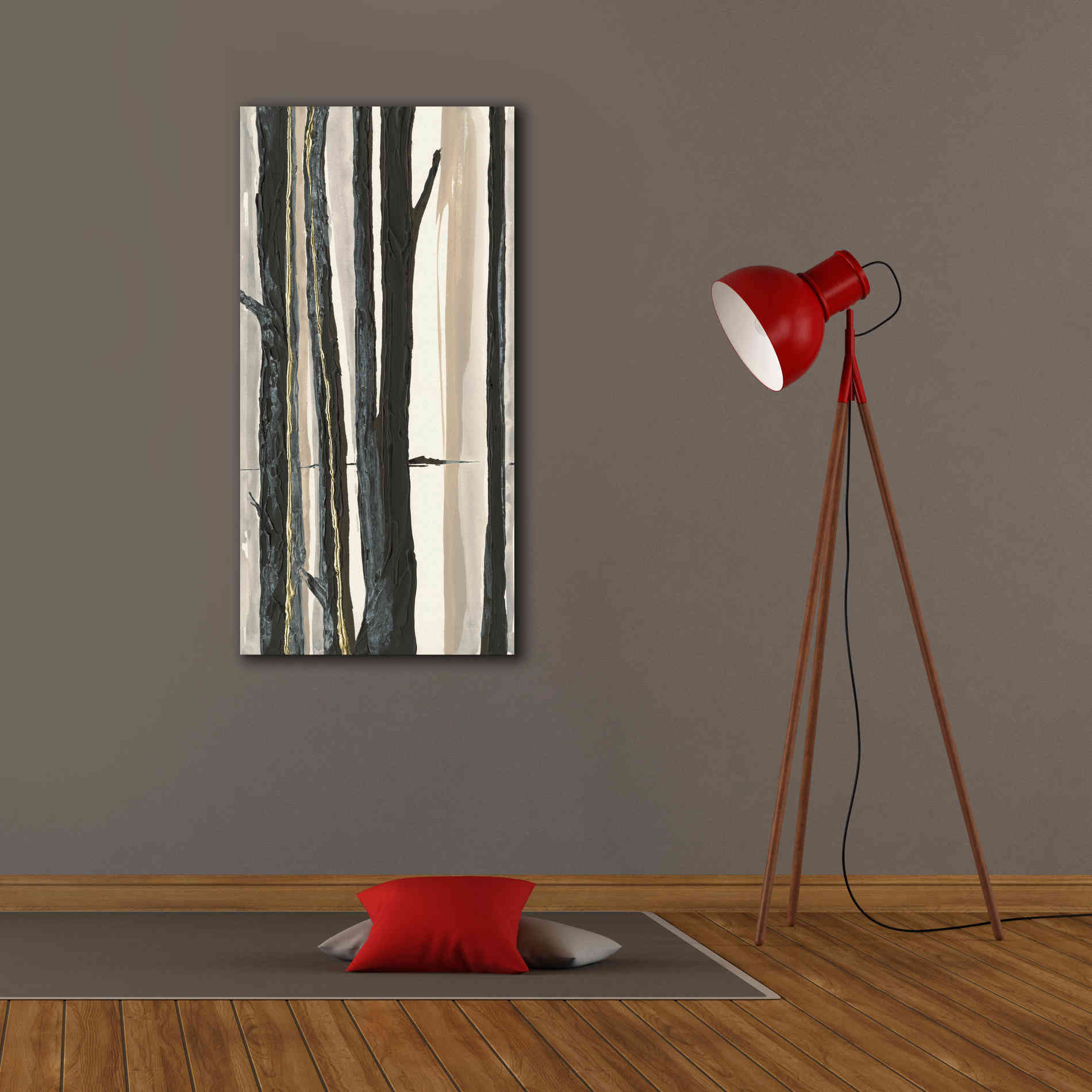 'Through the Trees I' by Chris Paschke, Canvas Wall Art,20 x 40