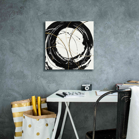 Image of 'Circular Web' by Chris Paschke, Canvas Wall Art,18 x 18