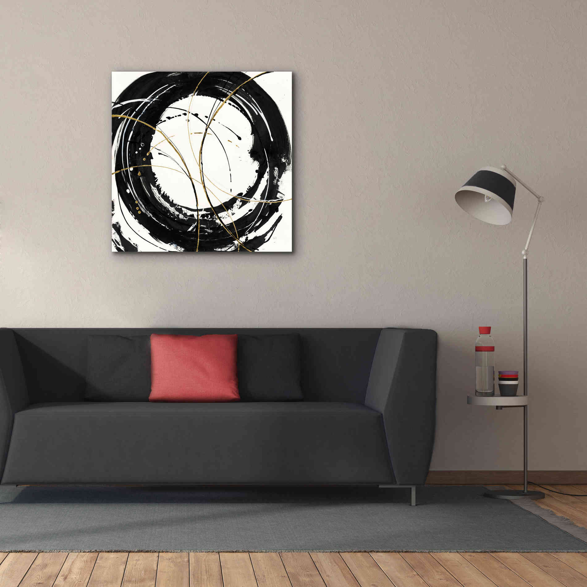 'Circular Web' by Chris Paschke, Canvas Wall Art,37 x 37