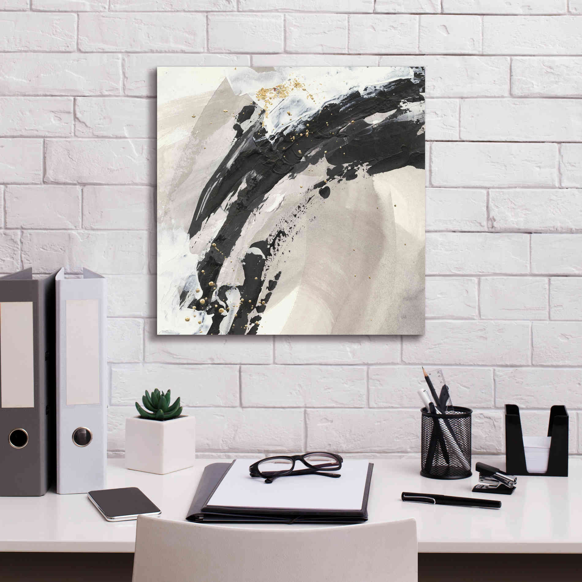 'Galaxy I' by Chris Paschke, Canvas Wall Art,18 x 18