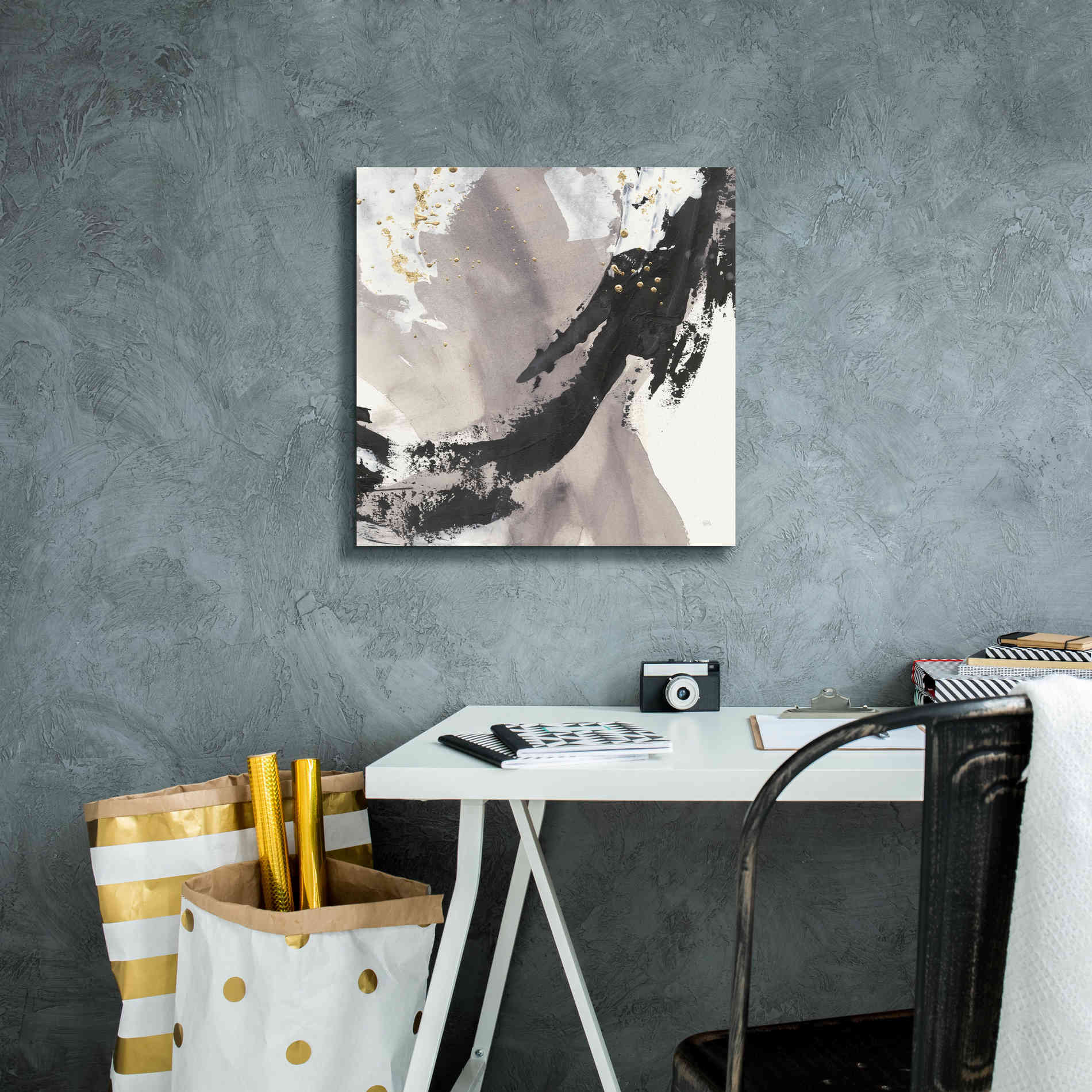 'Galaxy II' by Chris Paschke, Canvas Wall Art,18 x 18