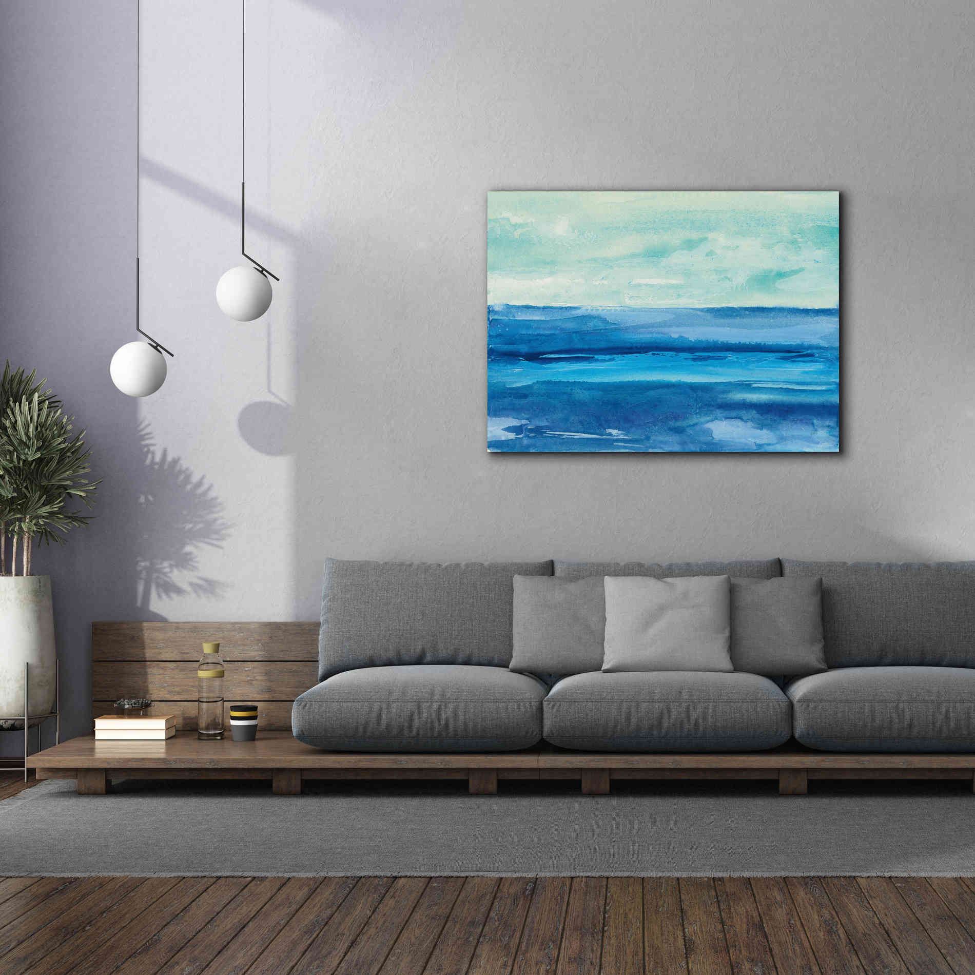 'Out to Sea' by Chris Paschke, Canvas Wall Art,54 x 40