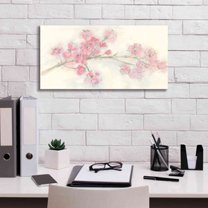 'Cherry Blossom I' by Chris Paschke, Canvas Wall Art,24 x 12