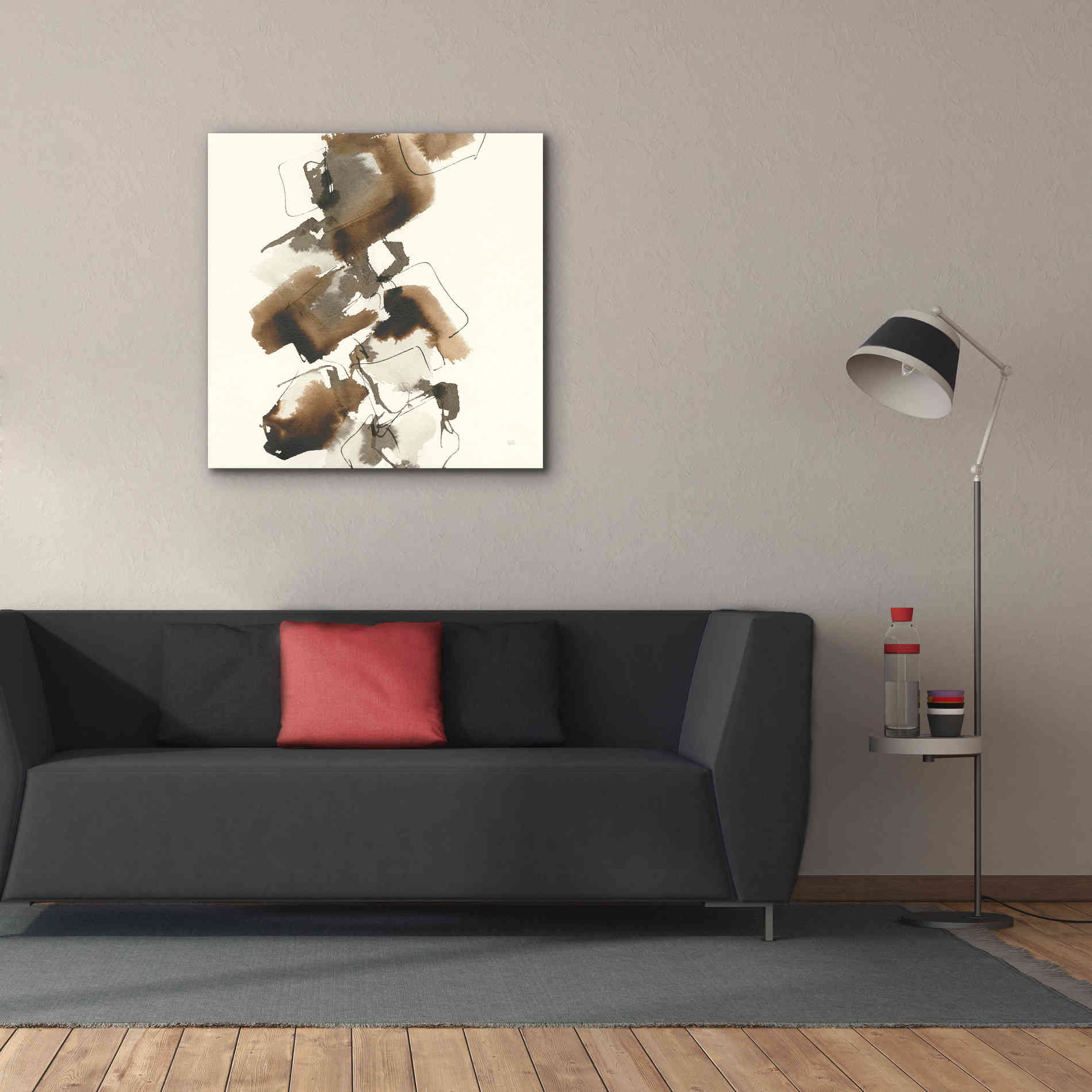 'Stacked II' by Chris Paschke, Giclee Canvas Wall Art,37 x 37