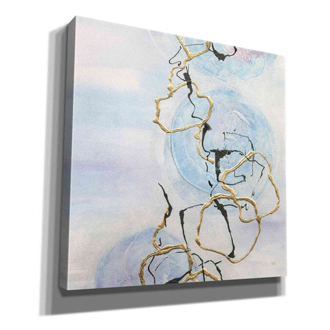 Image of 'Abstract Lines On Pastel II' by Chris Paschke, Giclee Canvas Wall Art