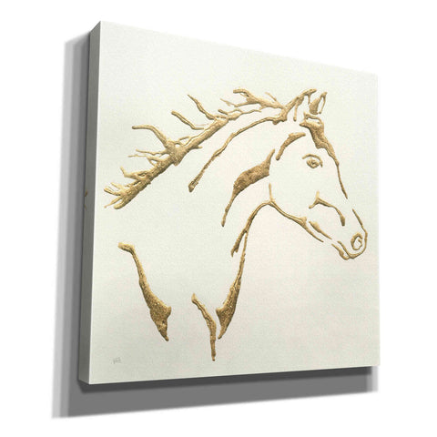 Image of 'Gilded Filly' by Chris Paschke, Giclee Canvas Wall Art