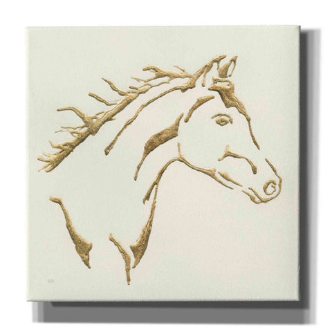 Image of 'Gilded Filly' by Chris Paschke, Giclee Canvas Wall Art