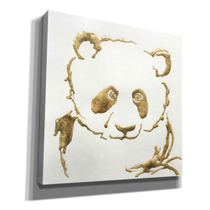 'Gilded Panda' by Chris Paschke, Giclee Canvas Wall Art