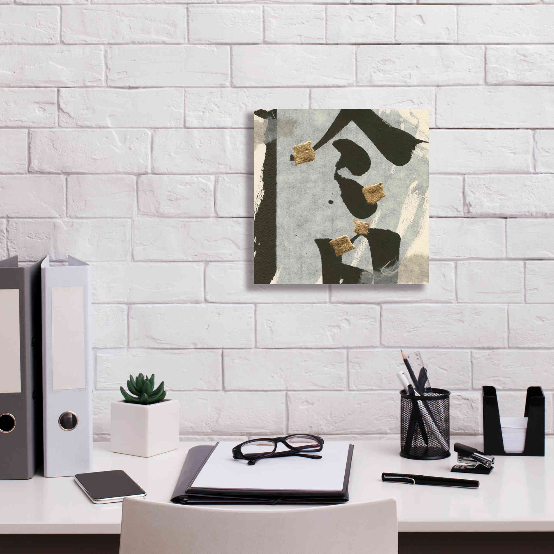 'Collage I' by Chris Paschke, Giclee Canvas Wall Art,12 x 12