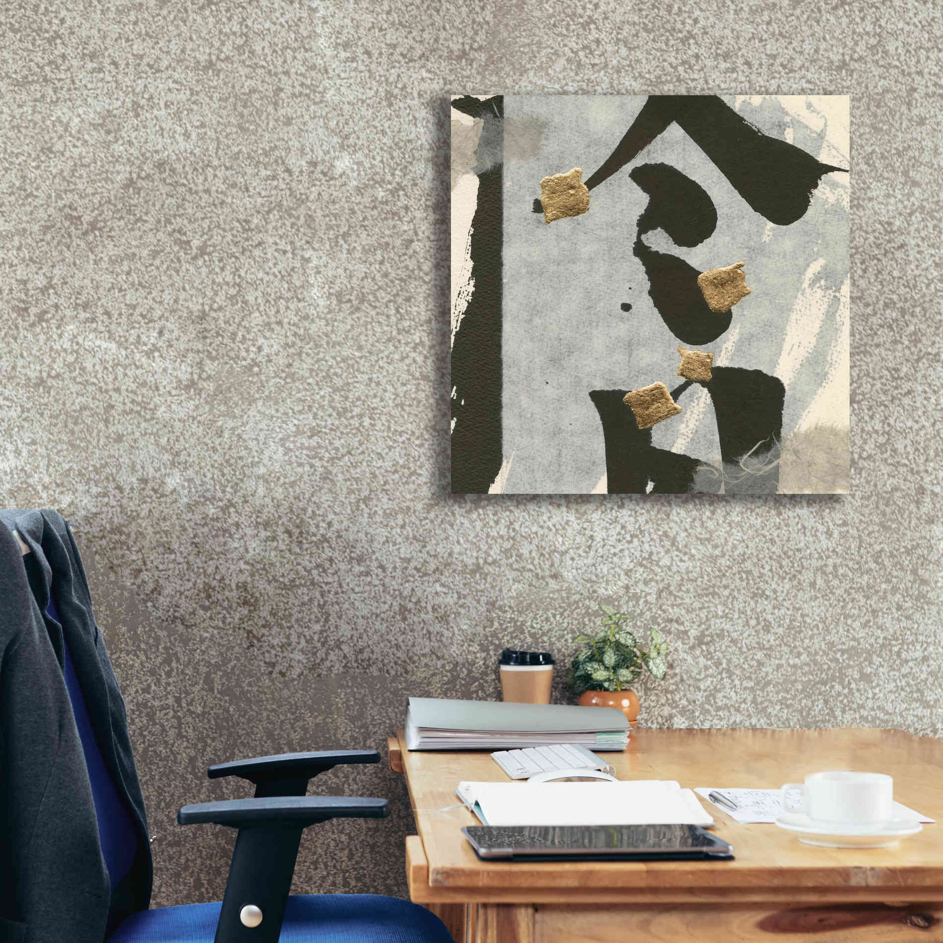 'Collage I' by Chris Paschke, Giclee Canvas Wall Art,26 x 26