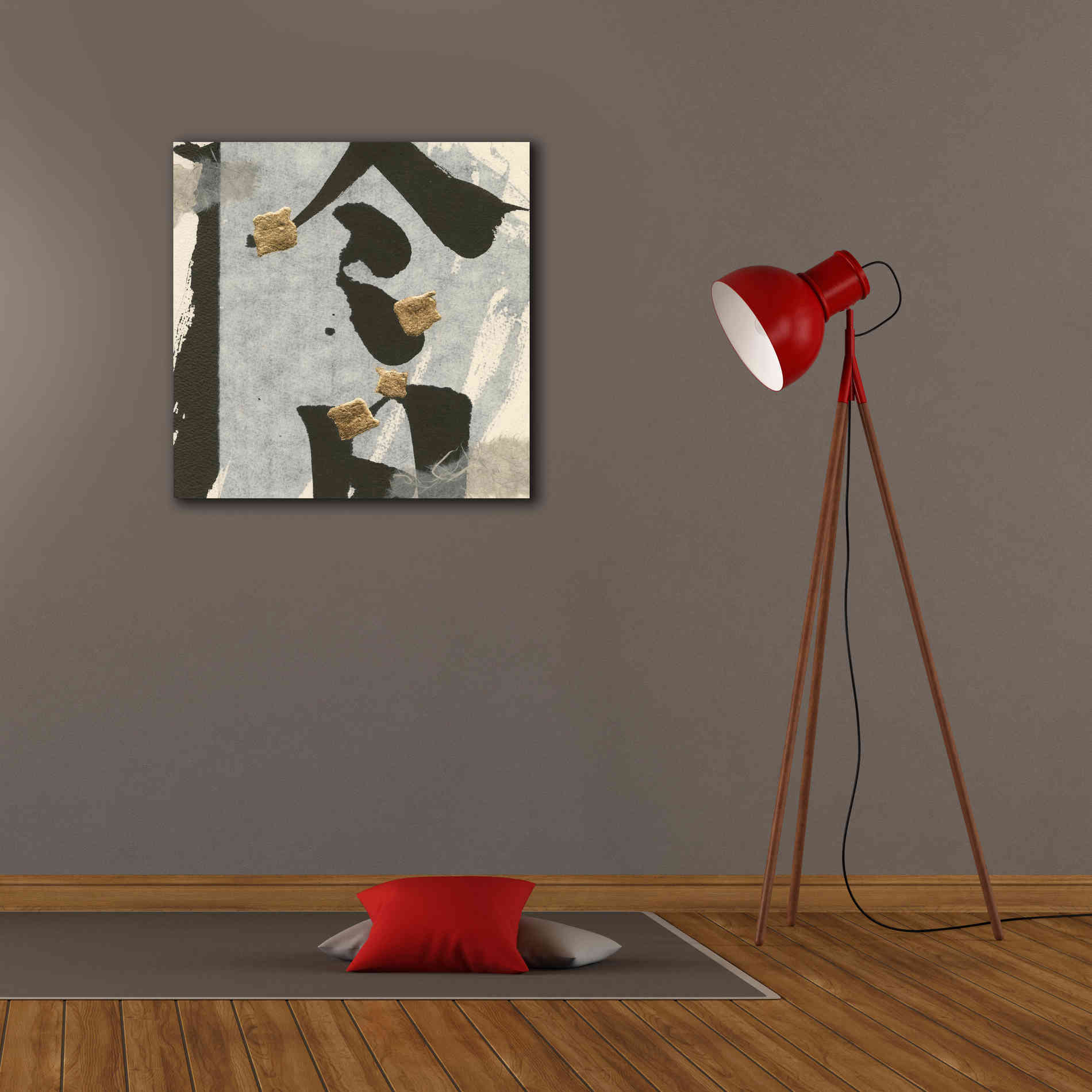 'Collage I' by Chris Paschke, Giclee Canvas Wall Art,26 x 26