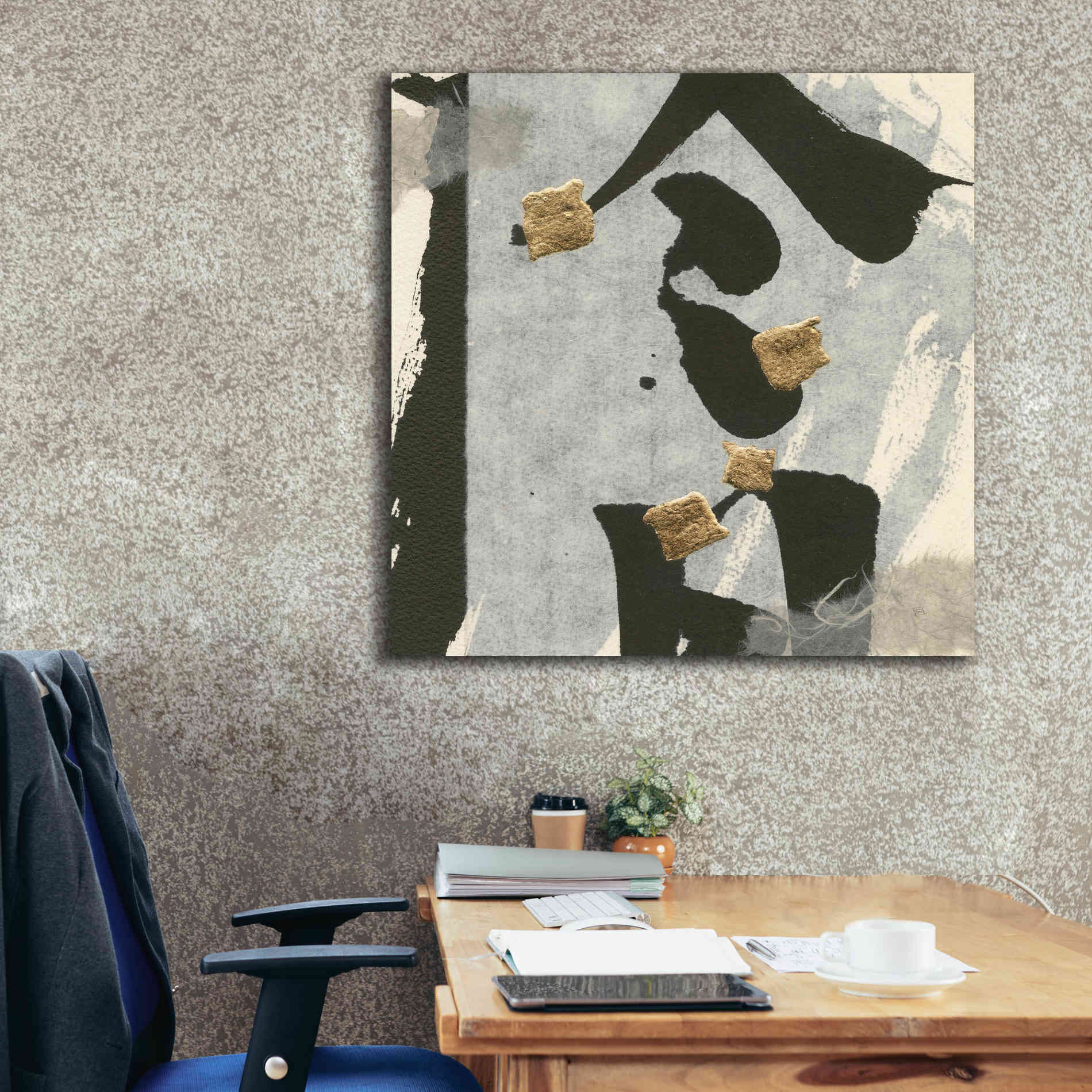 'Collage I' by Chris Paschke, Giclee Canvas Wall Art,37 x 37