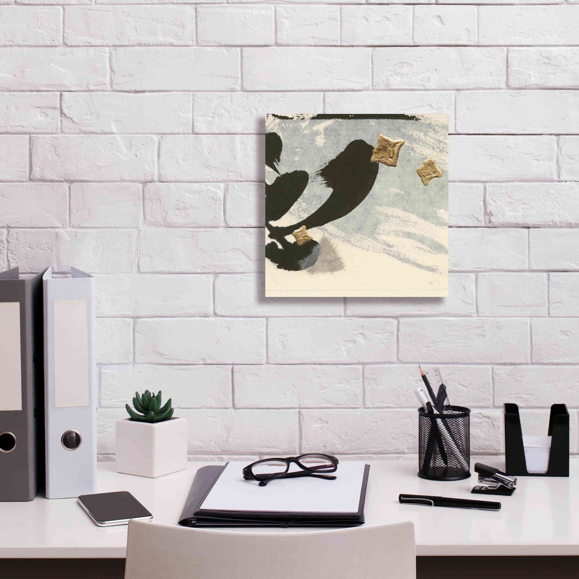 'Collage II' by Chris Paschke, Giclee Canvas Wall Art,12 x 12