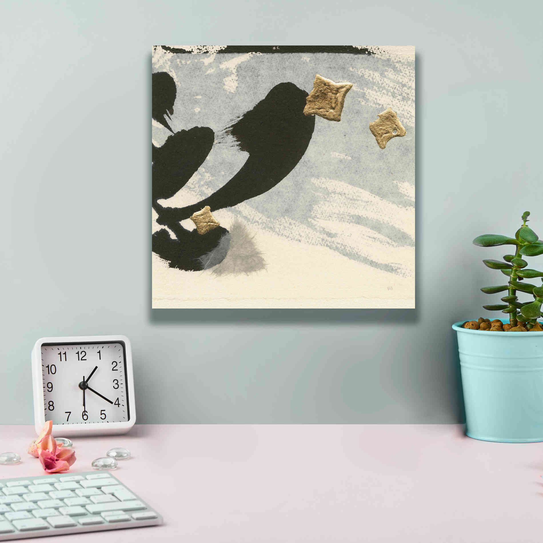 'Collage II' by Chris Paschke, Giclee Canvas Wall Art,12 x 12