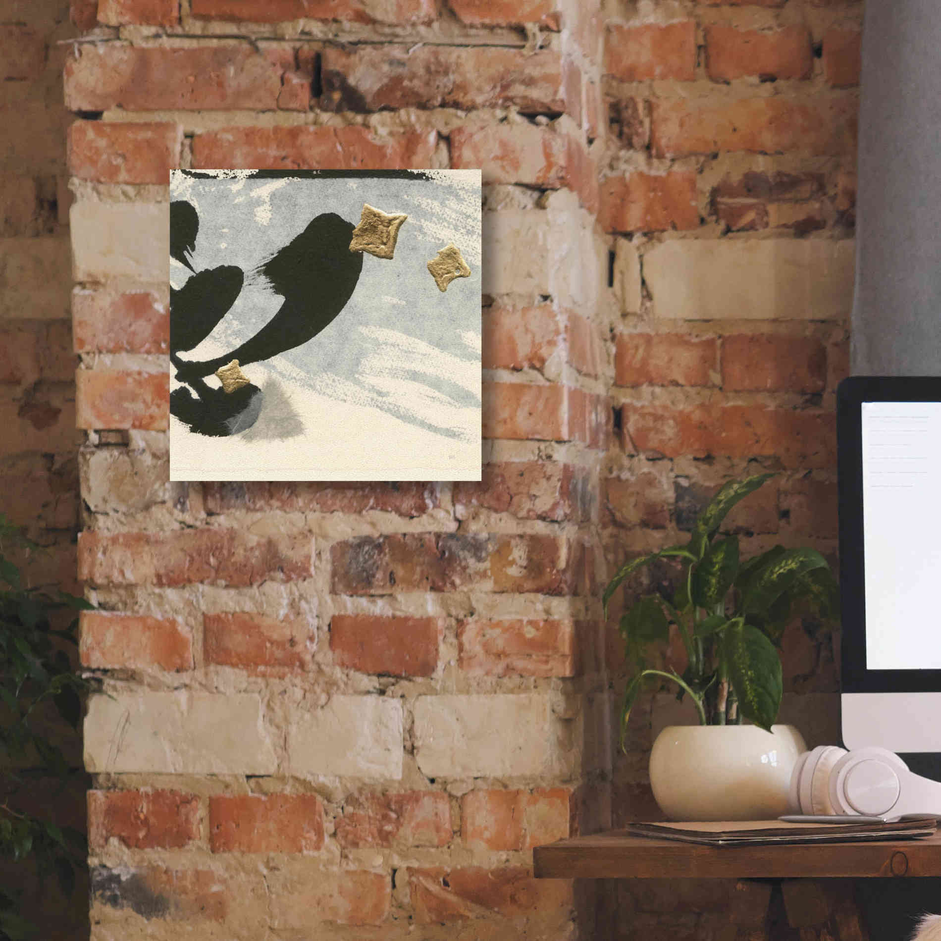 'Collage II' by Chris Paschke, Giclee Canvas Wall Art,12 x 12