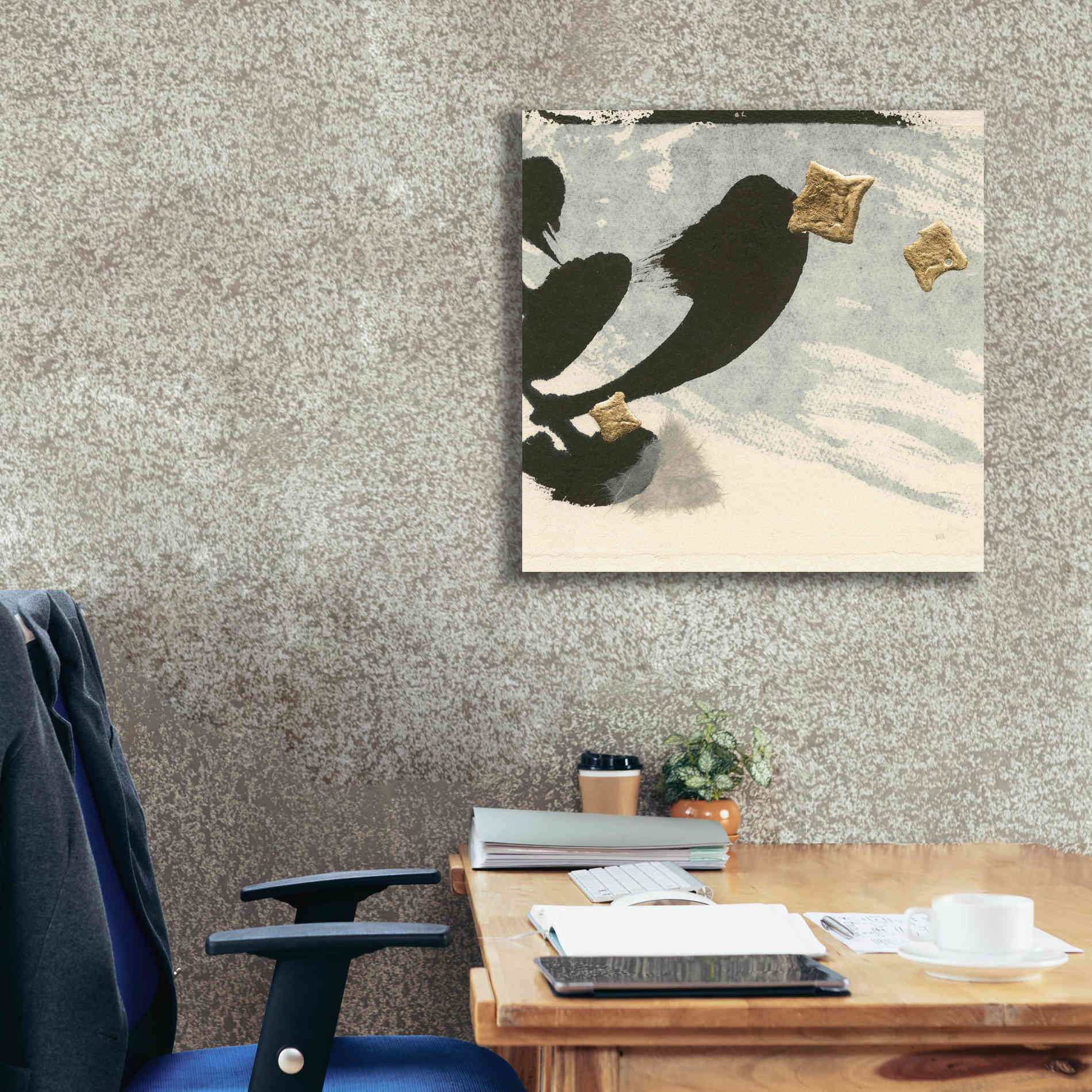 'Collage II' by Chris Paschke, Giclee Canvas Wall Art,26 x 26