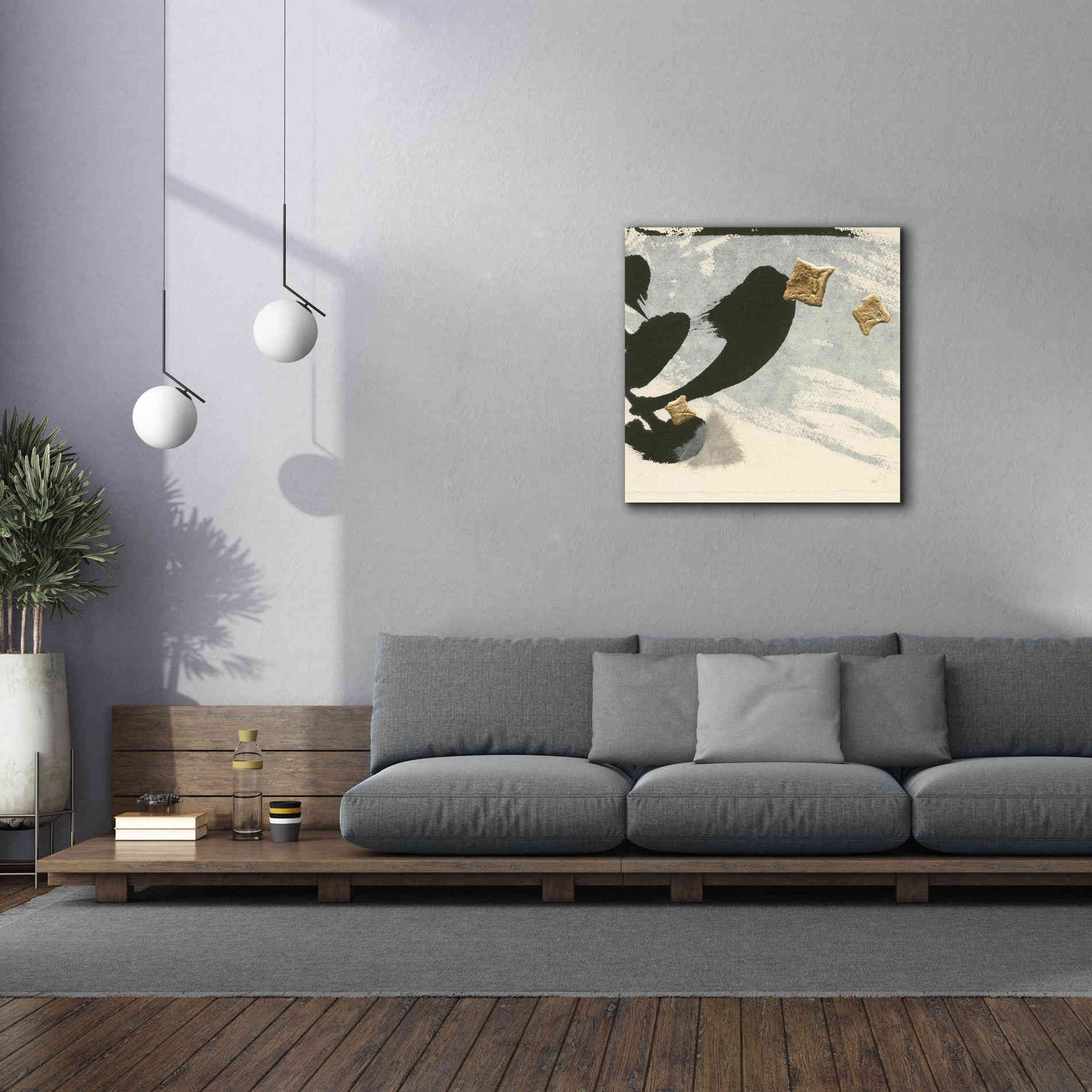 'Collage II' by Chris Paschke, Giclee Canvas Wall Art,37 x 37