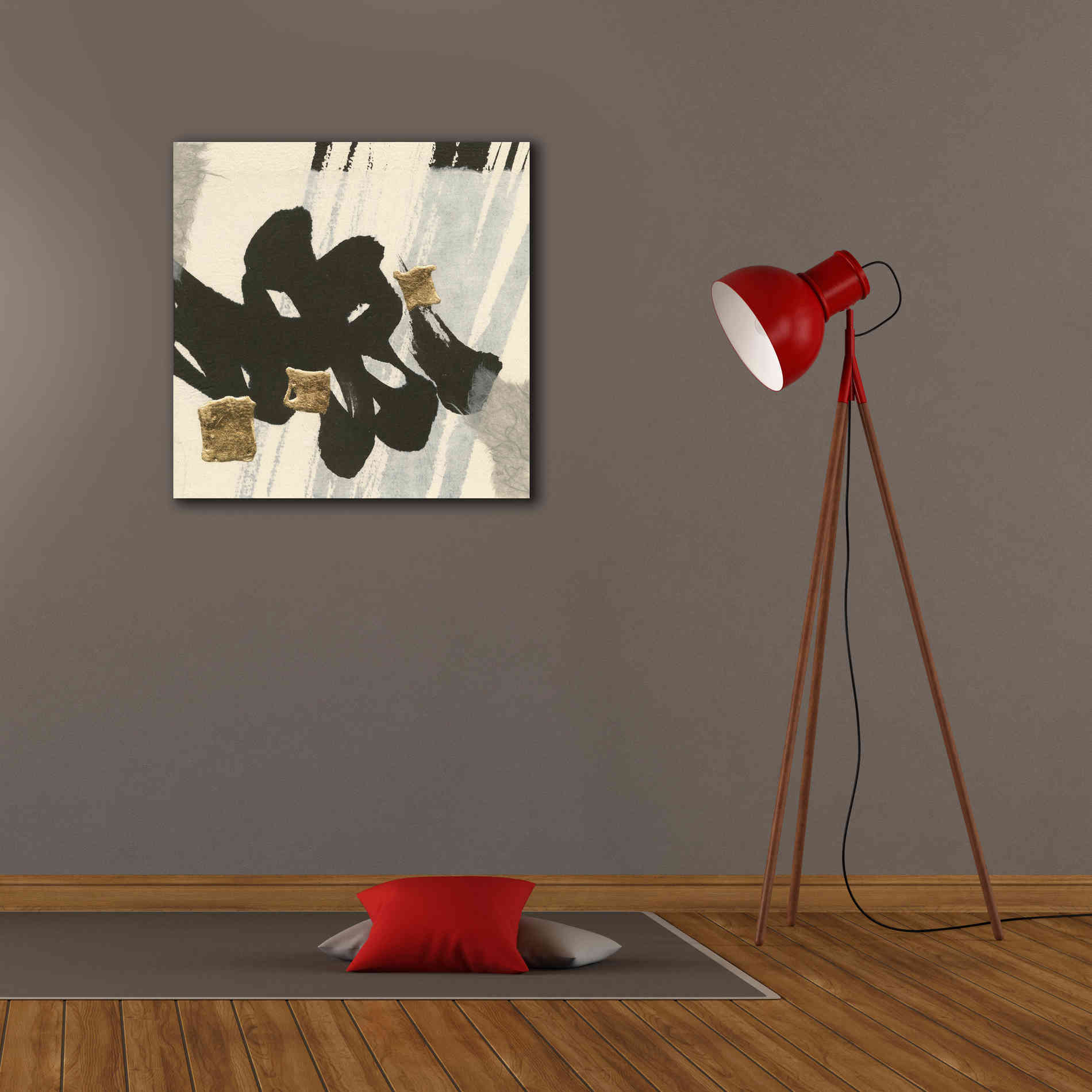 'Collage III' by Chris Paschke, Giclee Canvas Wall Art,26 x 26