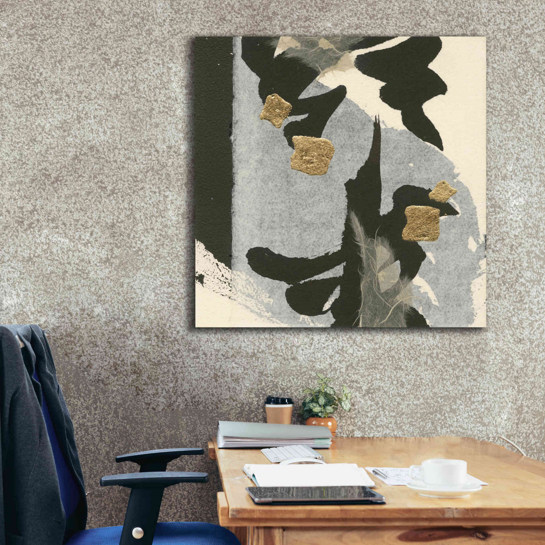 'Collage VII' by Chris Paschke, Giclee Canvas Wall Art,37 x 37