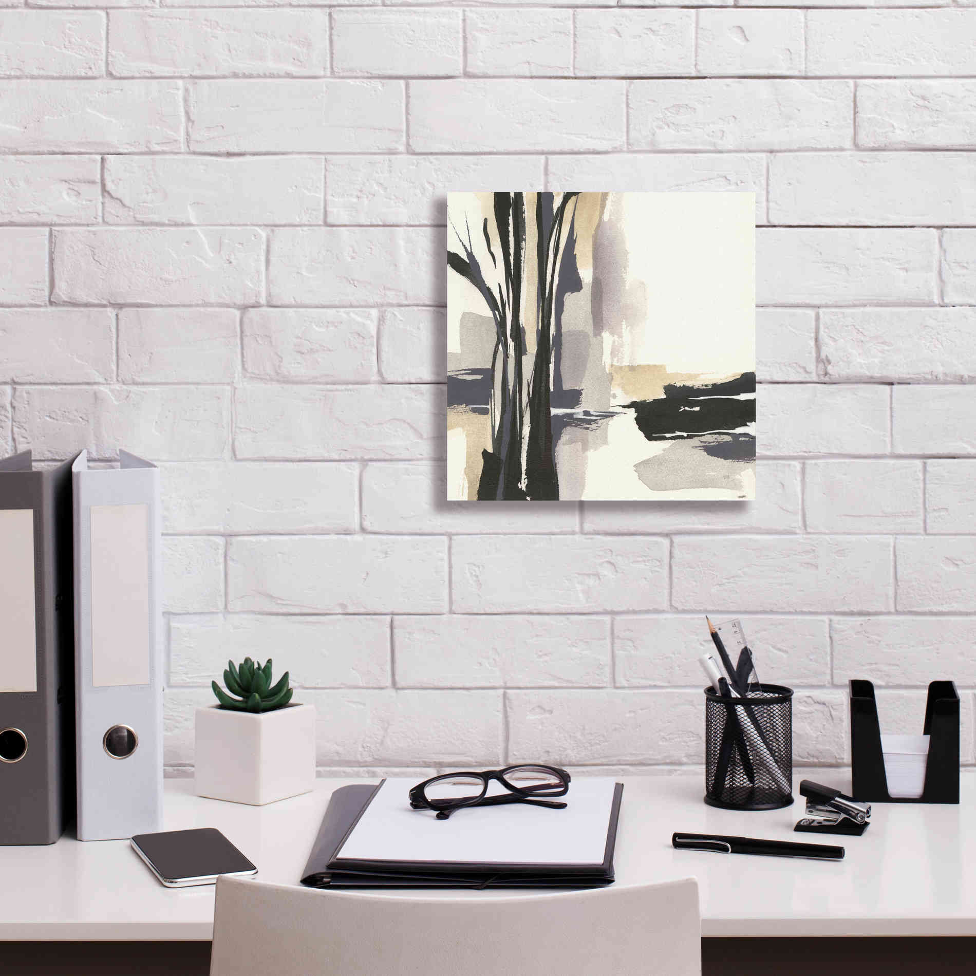 'Placid I' by Chris Paschke, Giclee Canvas Wall Art,12 x 12