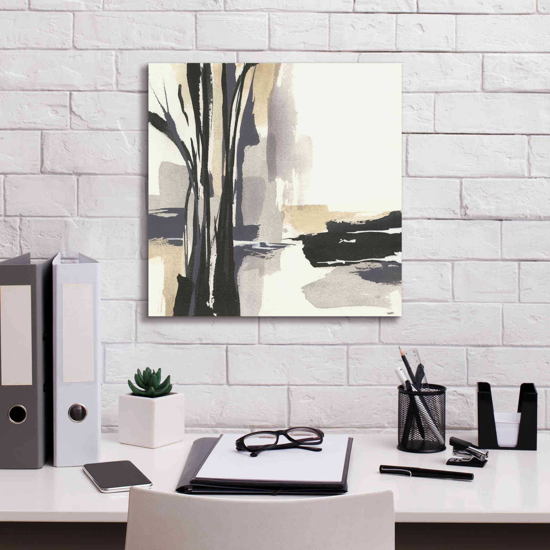 'Placid I' by Chris Paschke, Giclee Canvas Wall Art,18 x 18