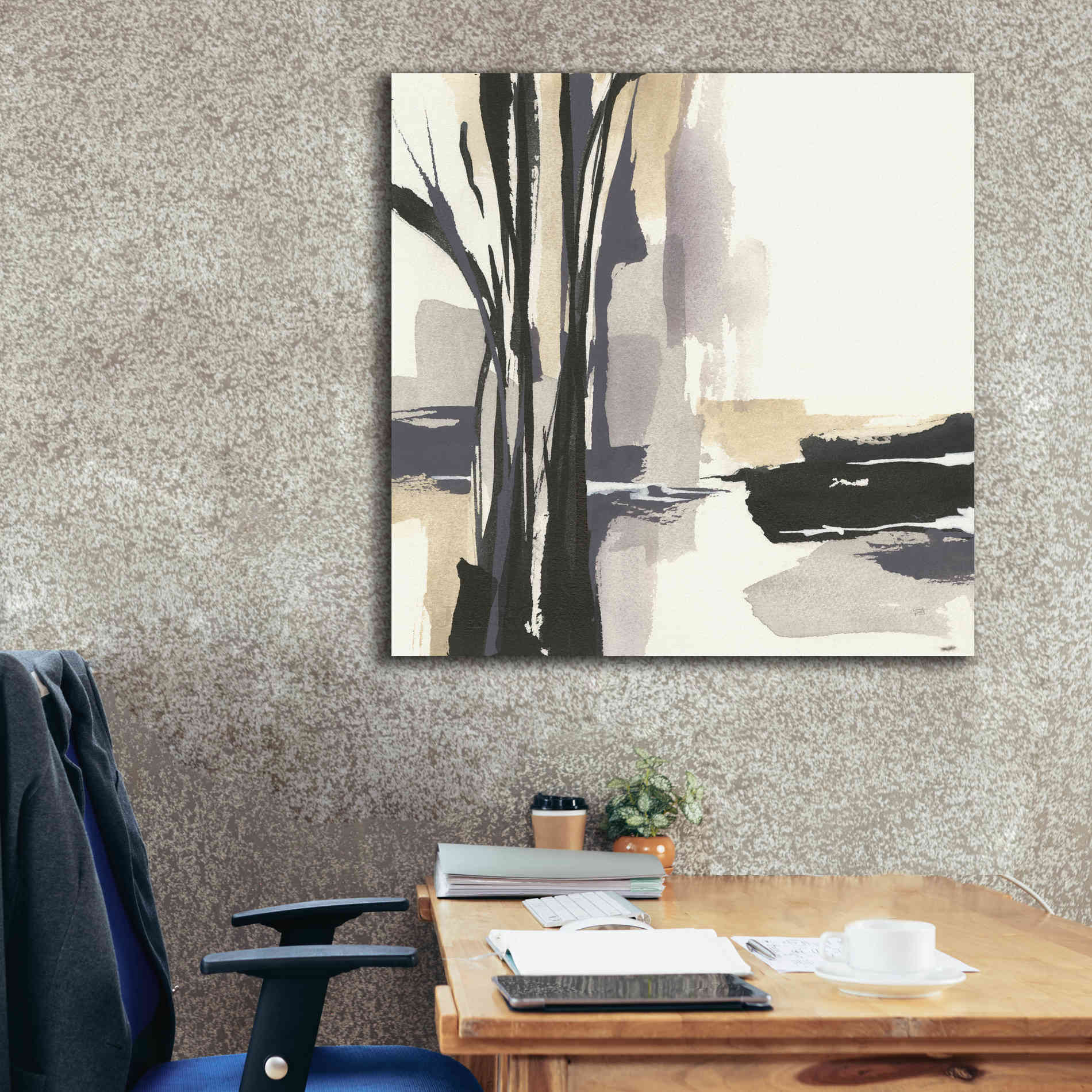 'Placid I' by Chris Paschke, Giclee Canvas Wall Art,37 x 37