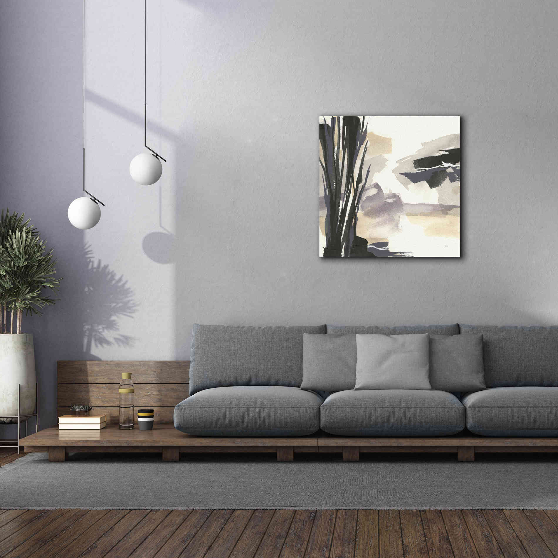 'Placid II' by Chris Paschke, Giclee Canvas Wall Art,37 x 37