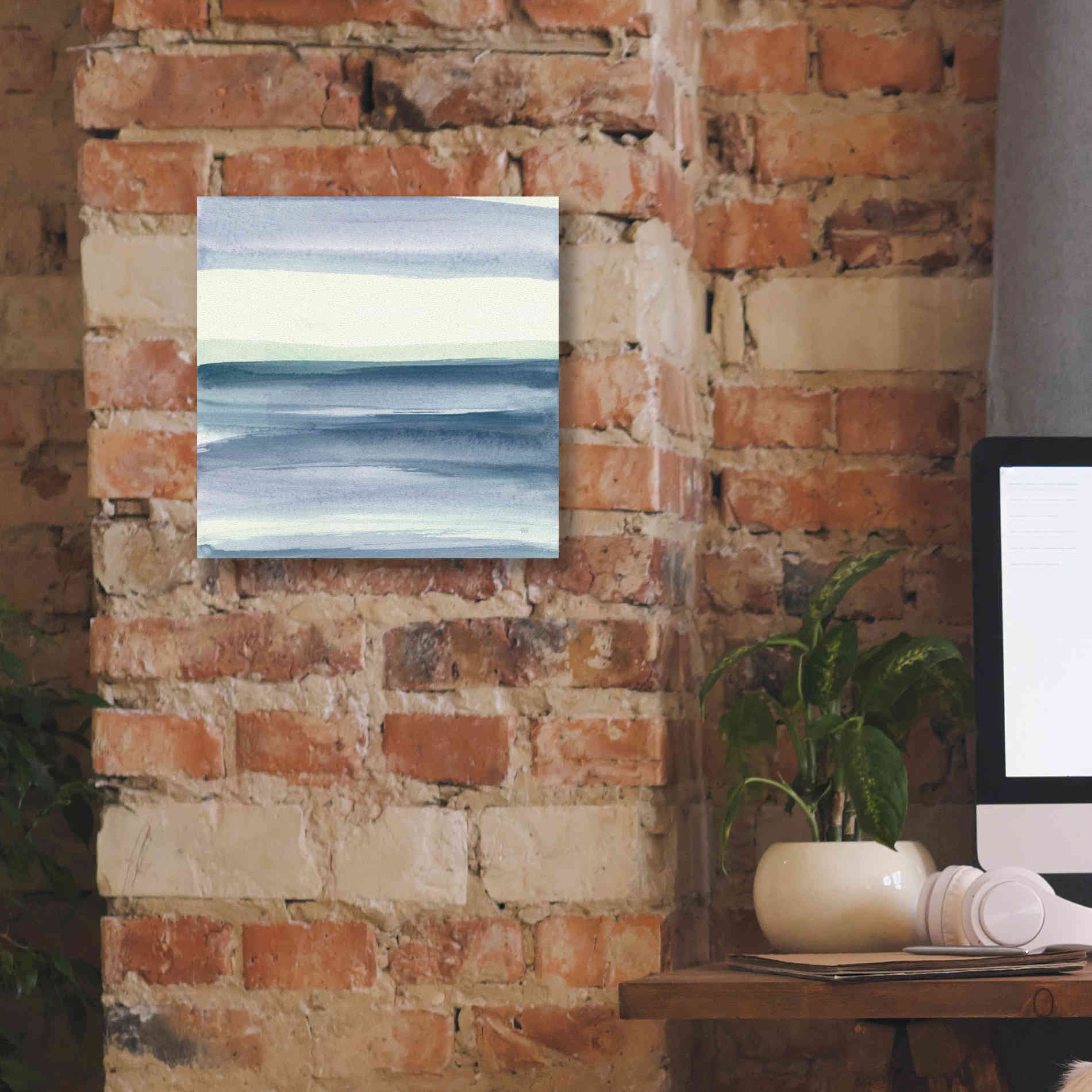 'Mint Dawn IV' by Chris Paschke, Giclee Canvas Wall Art,12 x 12